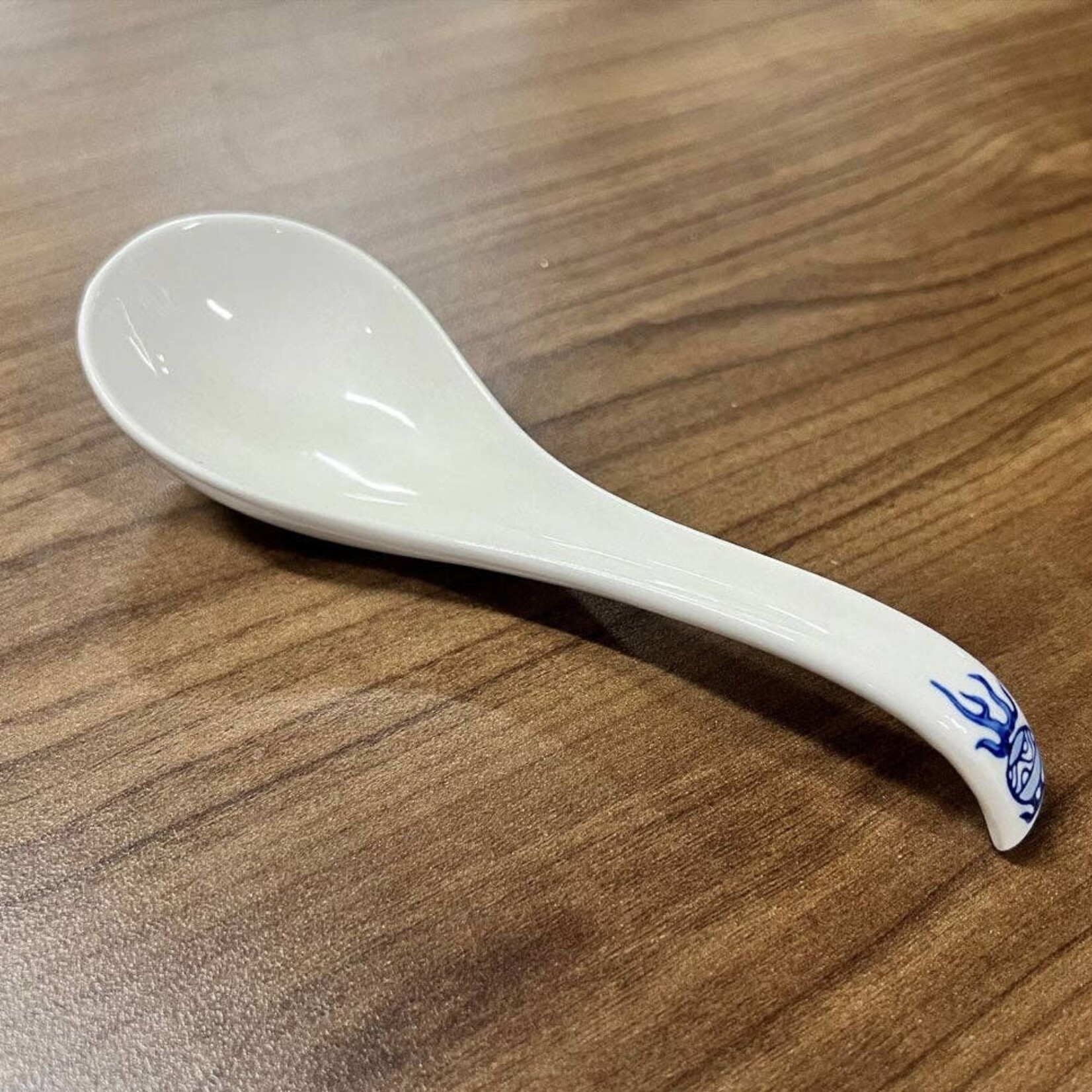 Urban Tokyo 5.9"L Porcelain Soup Spoon Navy (10/240) | Urban Tokyo