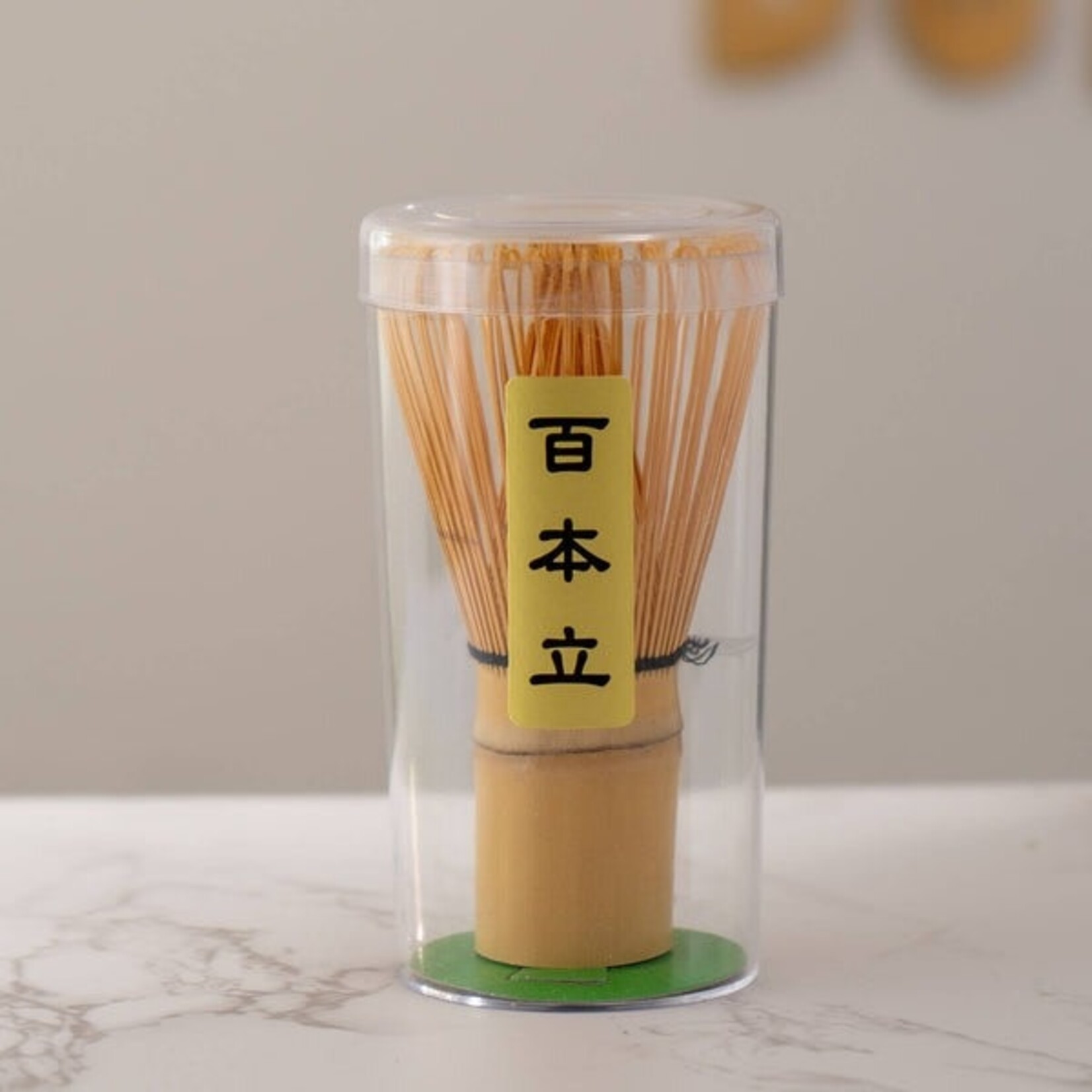 Urban Tokyo Matcha Whisk Chasen 4"H 120 Prong White Bamboo Whisk (1/100) | Urban Tokyo