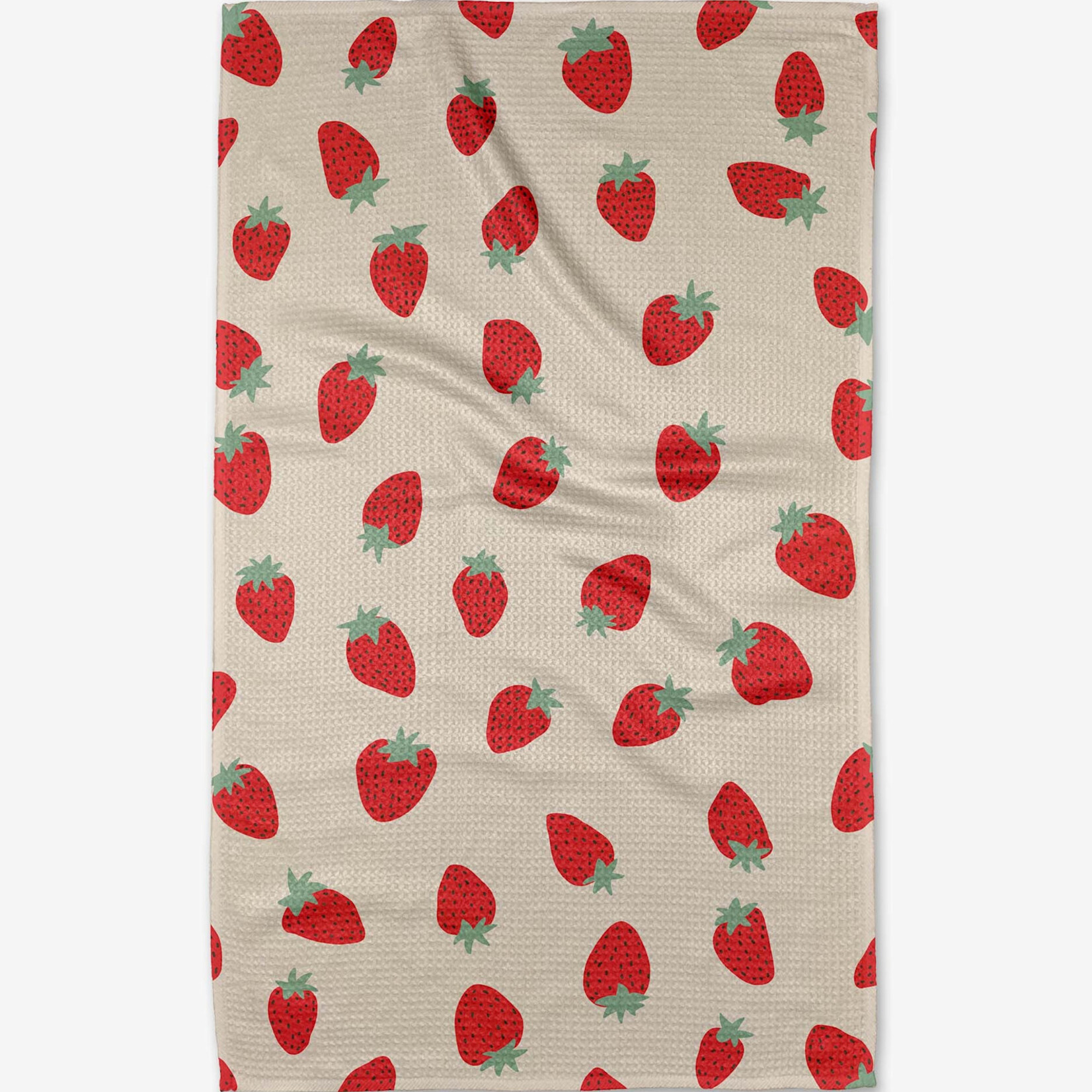 Geometry Global Fresh Shortcake Tea Towel | Geometry Global