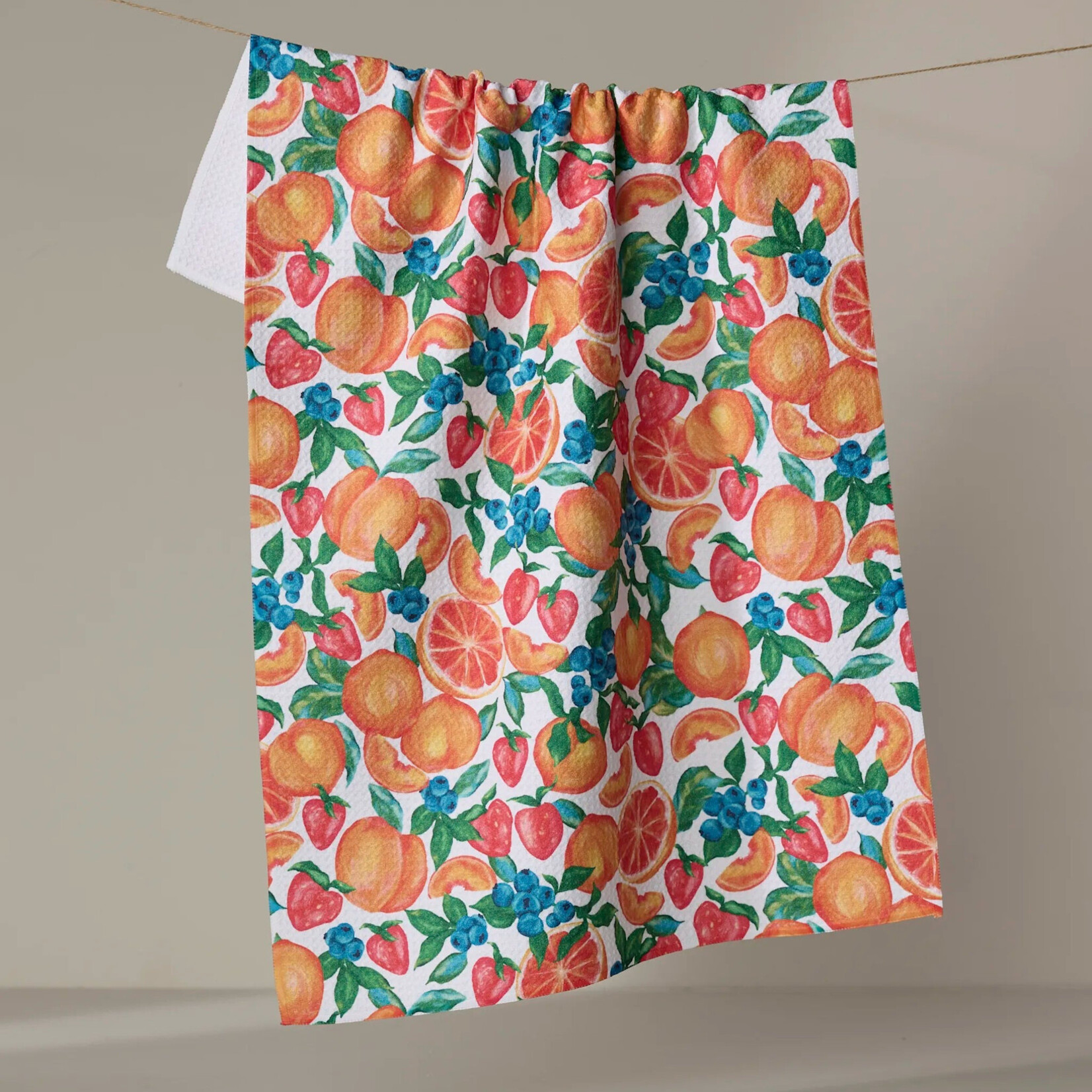 Geometry Global Zesty Life Tea Towel | Geometry Global