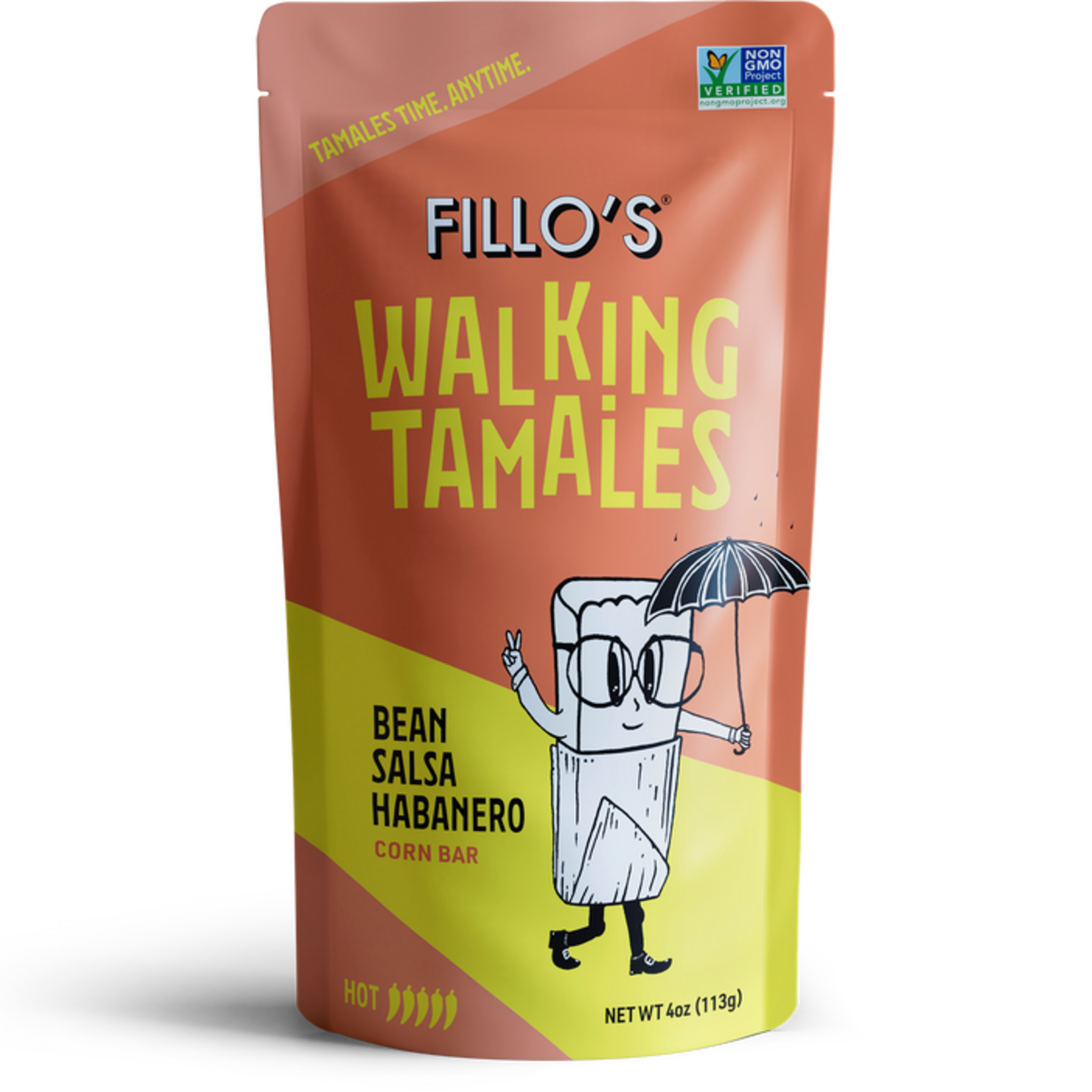 Fillo's Bean Salsa Habanero Walking Tamales | Fillo's