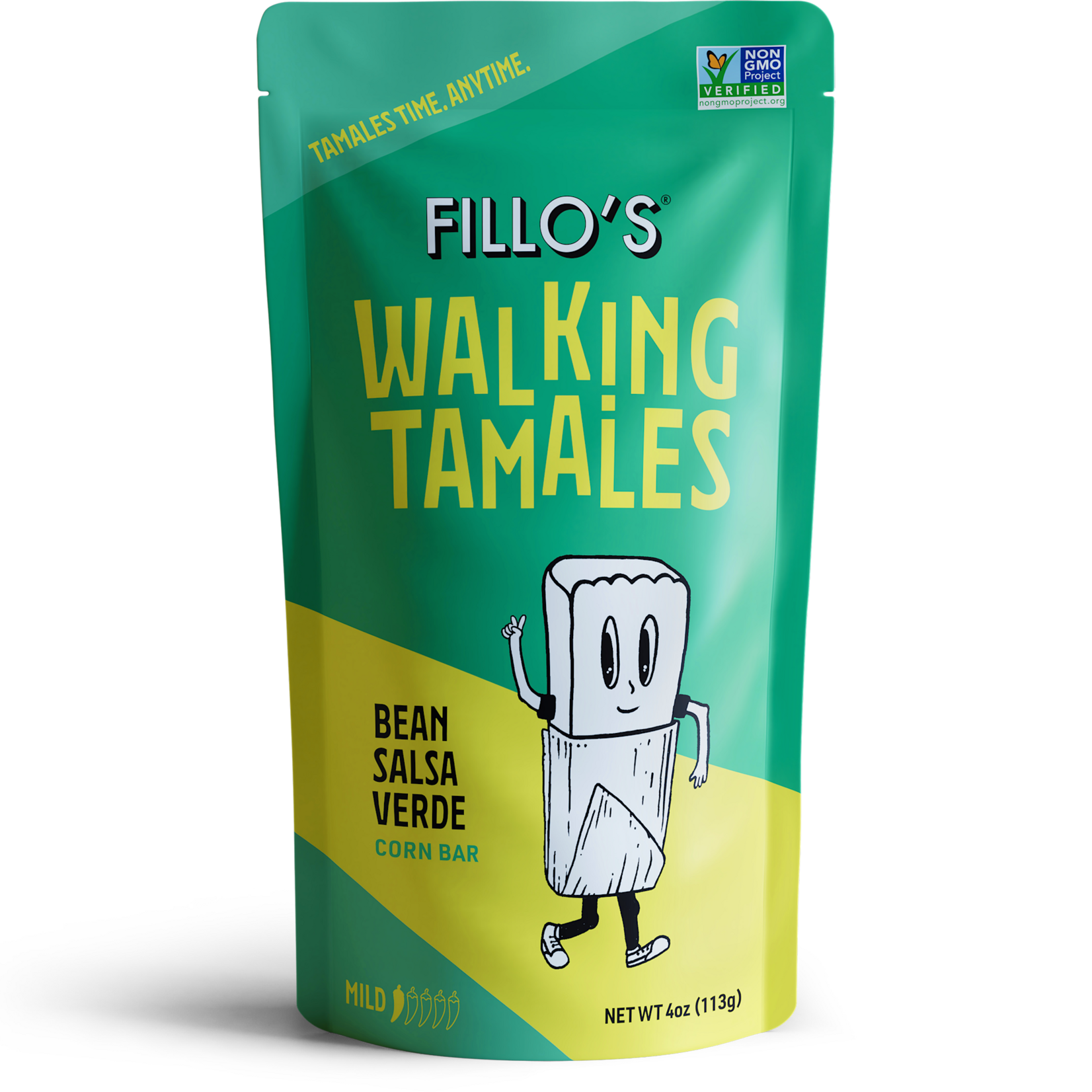 Fillo's Bean Salsa Verde Walking Tamales | Fillo's