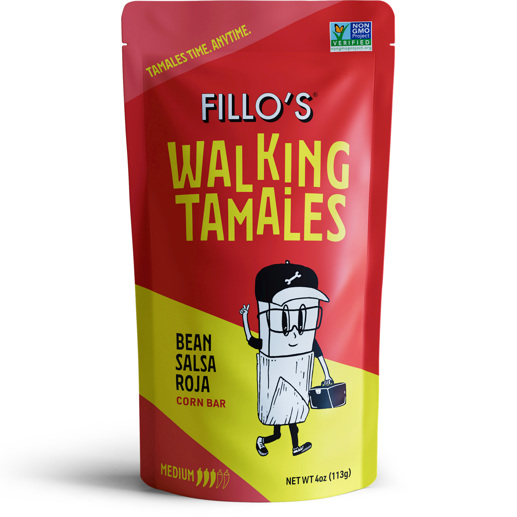 Fillo's Bean Salsa Roja Walking Tamales | Fillo's