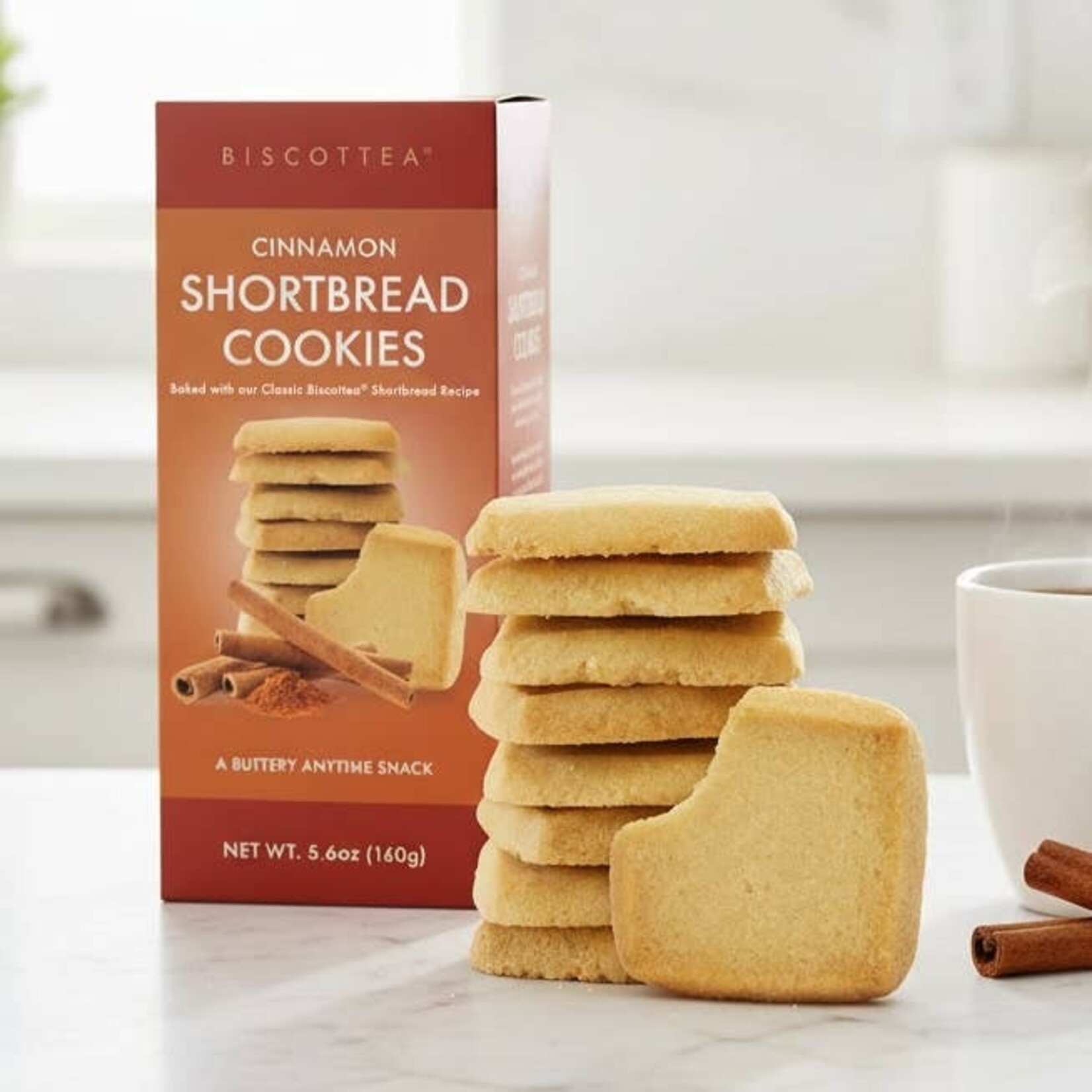 Biscotea Biscottea Cinnamon Shortbread | Biscotea
