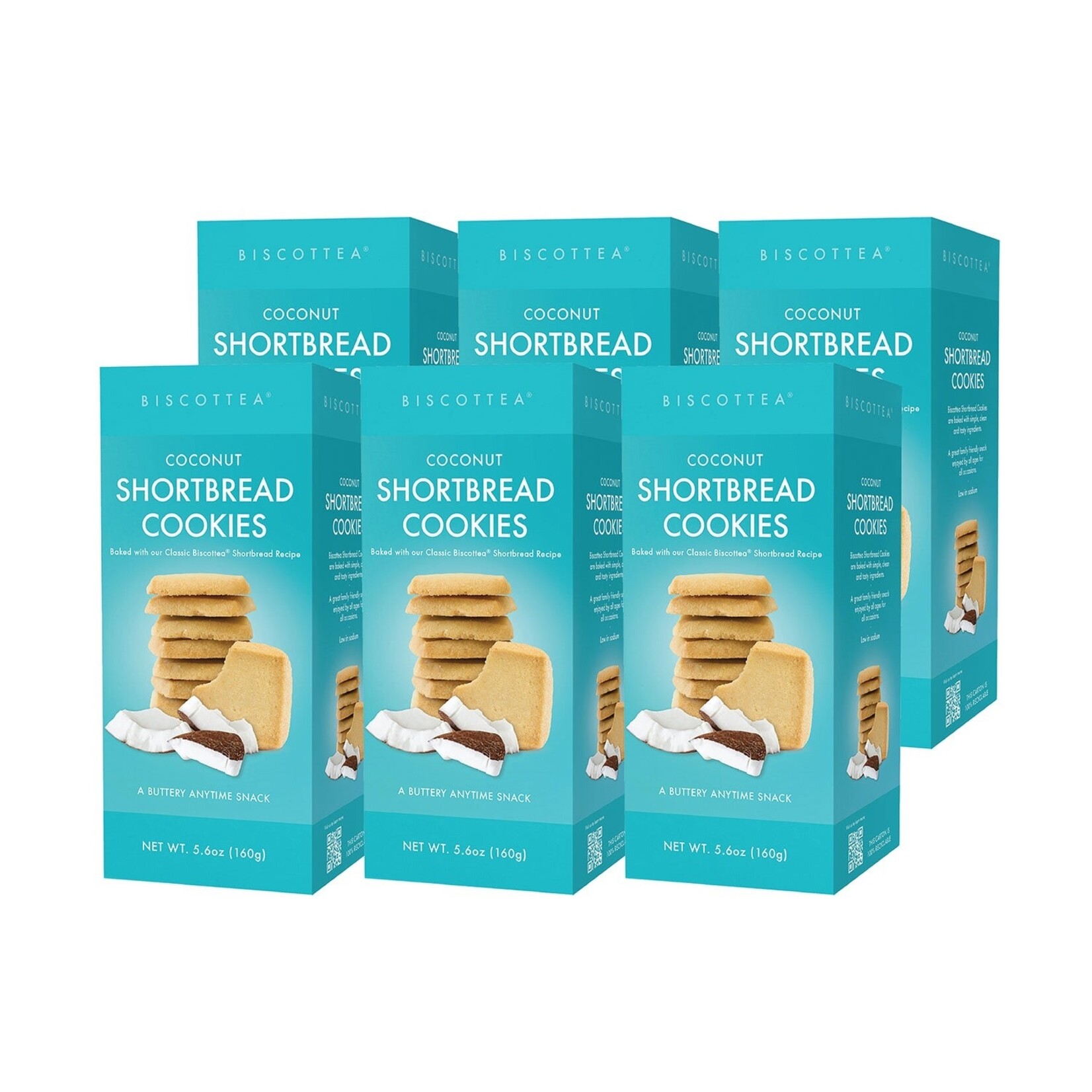 Biscotea Biscottea Coconut Shortbread | Biscotea