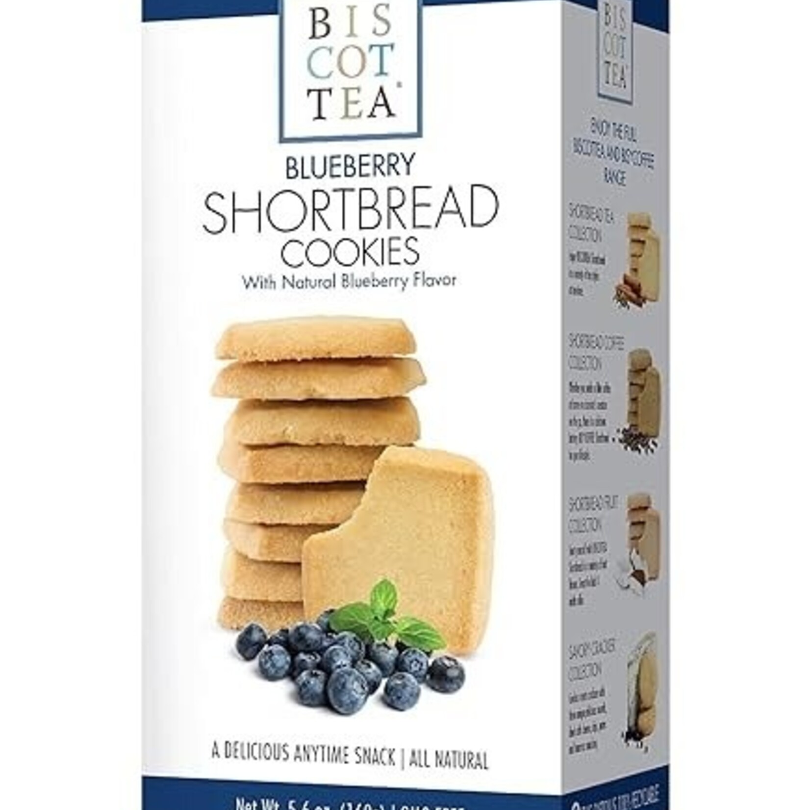 Biscotea Biscottea Blueberry Shortbread | Biscotea