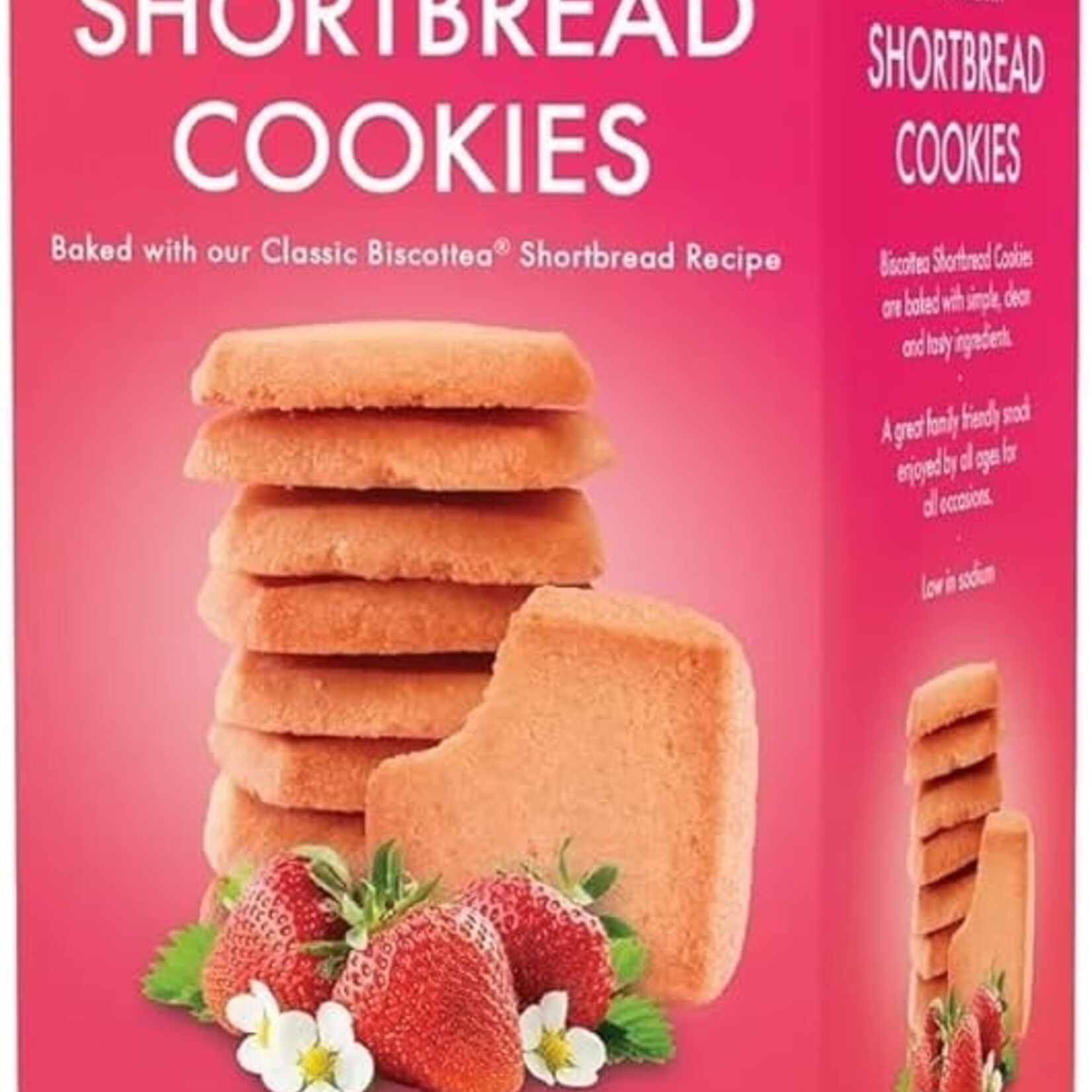 Biscotea Biscottea Strawberry Shortbread | Biscotea