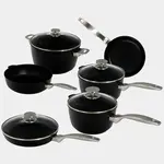 Swiss Diamond CXD Gourmet Kitchen Kit Induciton 10 piece set: CXD6420i, CXD6424i, CXD6718iC, CXD6720iC, CXD6728iC & CXD6128iC | Swiss Diamond