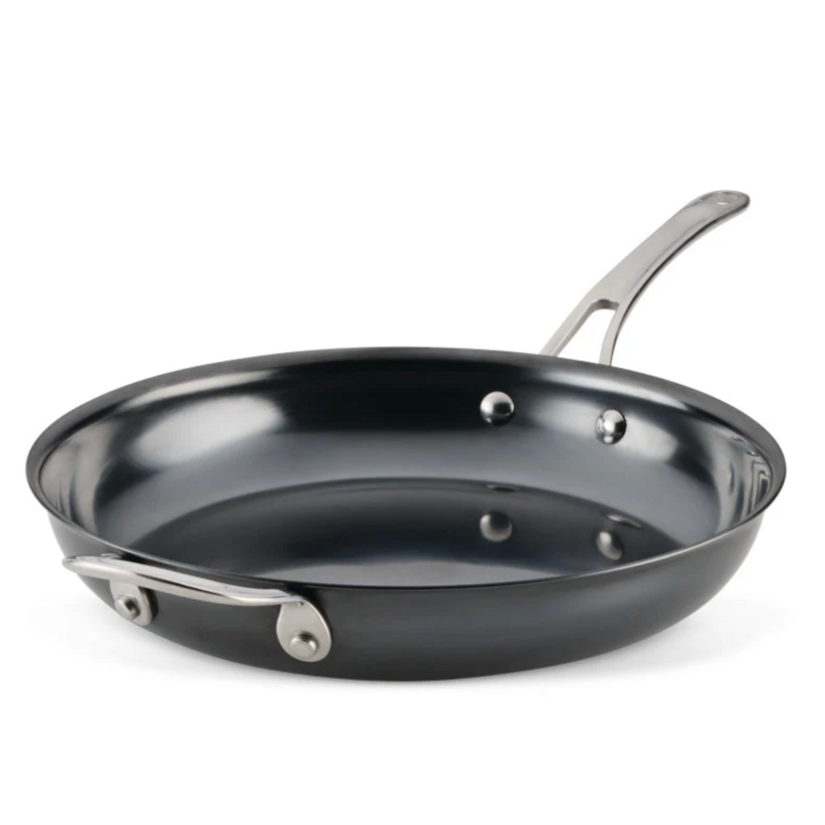 Anolon 12" Nitride Carbon Steel Frypan w/ Helper Handle | Anolon