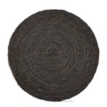 Korina Borash Thomas O’Toole Registry Placemat Hemp Braided - Blue Denim | Korina Borash Thomas O’Toole Registry