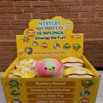 Think Sweet Mystery Rainbow Tie Dye Squishy Dumpling - With Face