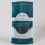 Salt Sisters Sea Salt - Hawaiian - Midnight Diamonds - Fine - 4 oz Bag