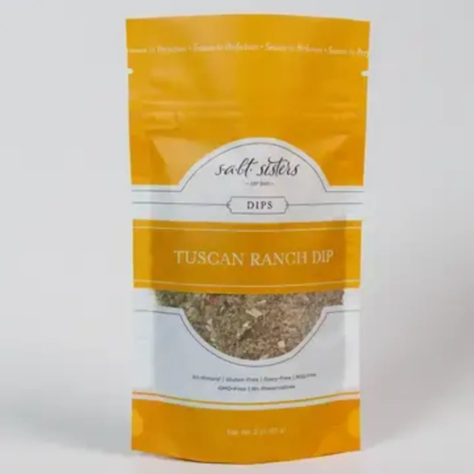 Salt Sisters Dip Seasoning Mix - Tuscan Ranch - Packaged Weights