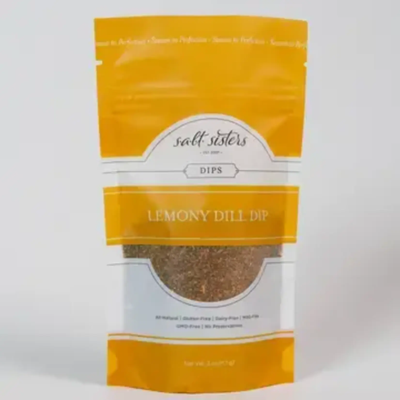 Salt Sisters Dip Seasoning Mix - Lemony Dill - Packaged Weights