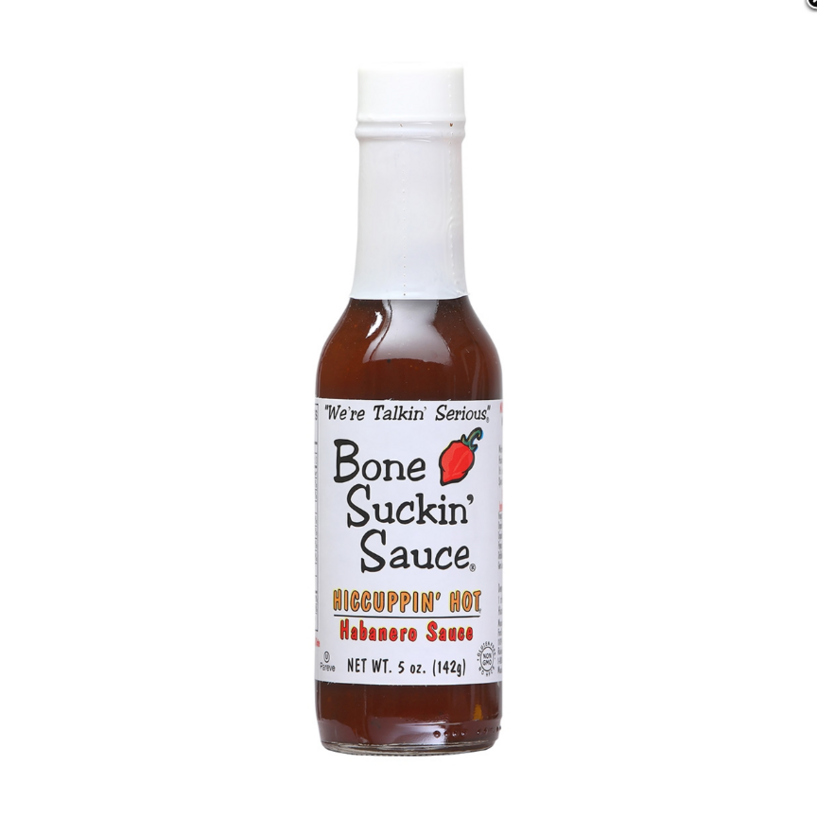 Bone Suckin' Hiccuppin' Hot Habanero Sauce | Heat Rating: 5