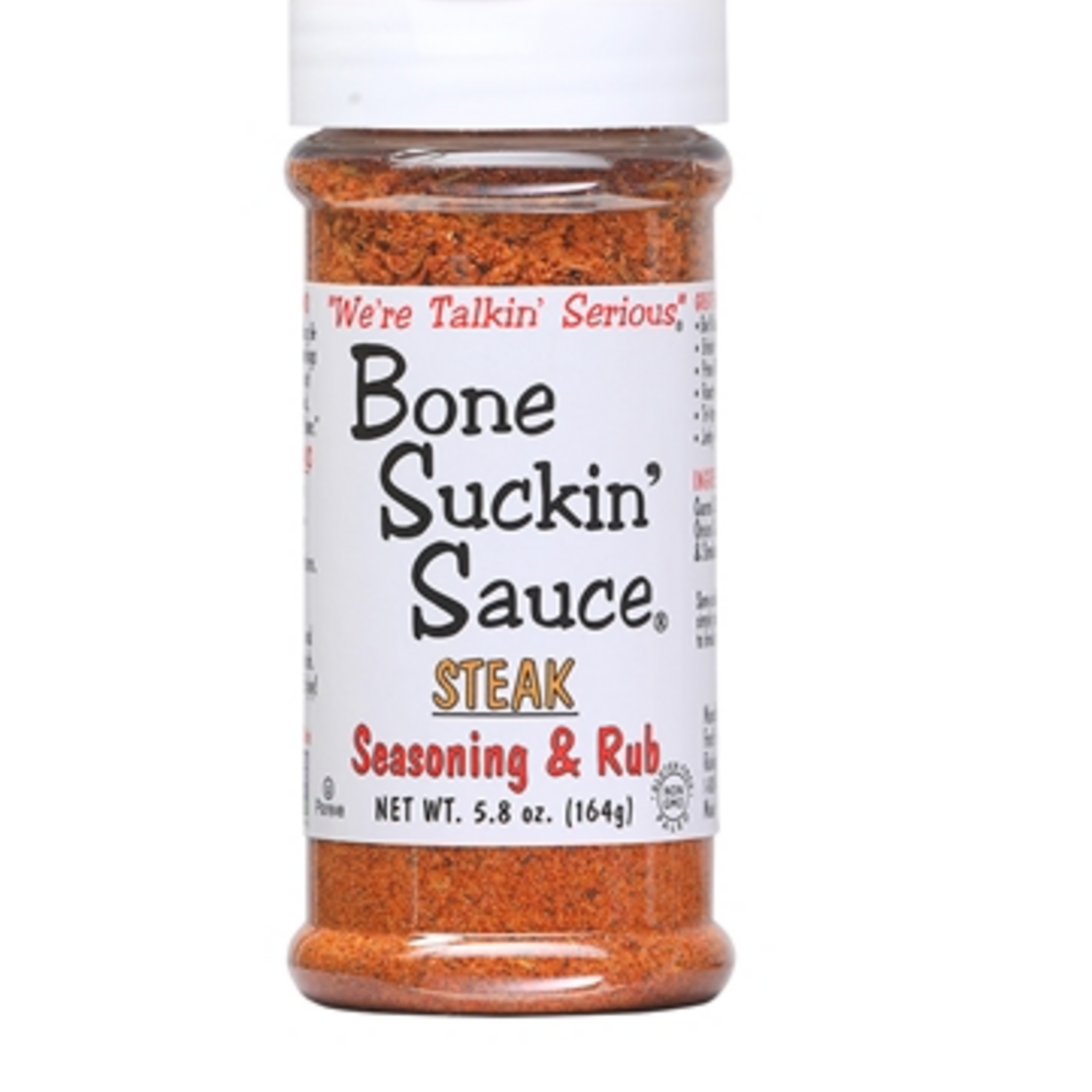 Bone Suckin' Steak Seasoning & Rub | Heat Rating: 3