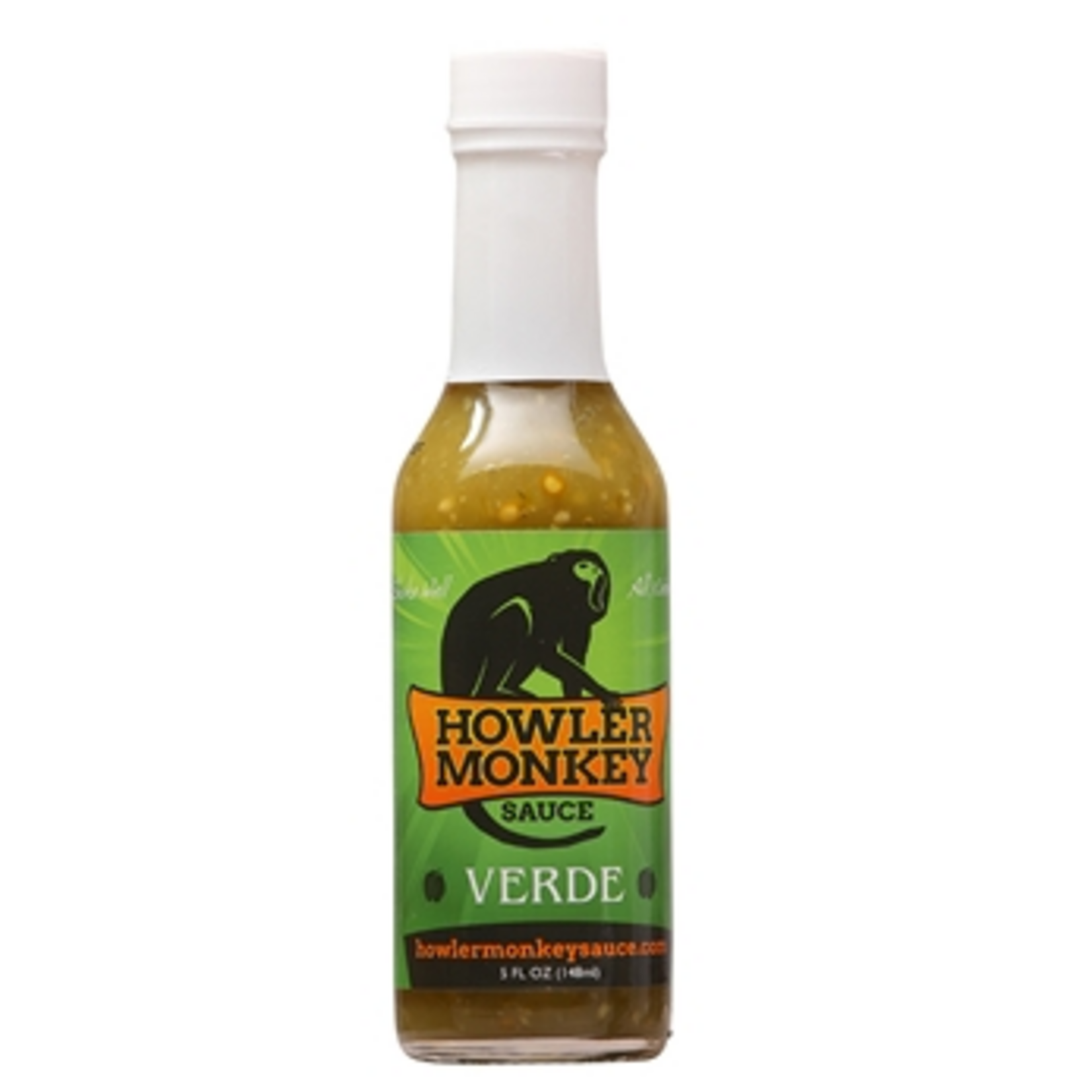 Howler Monkey Verde Hot Sauce | Heat Rating: 3