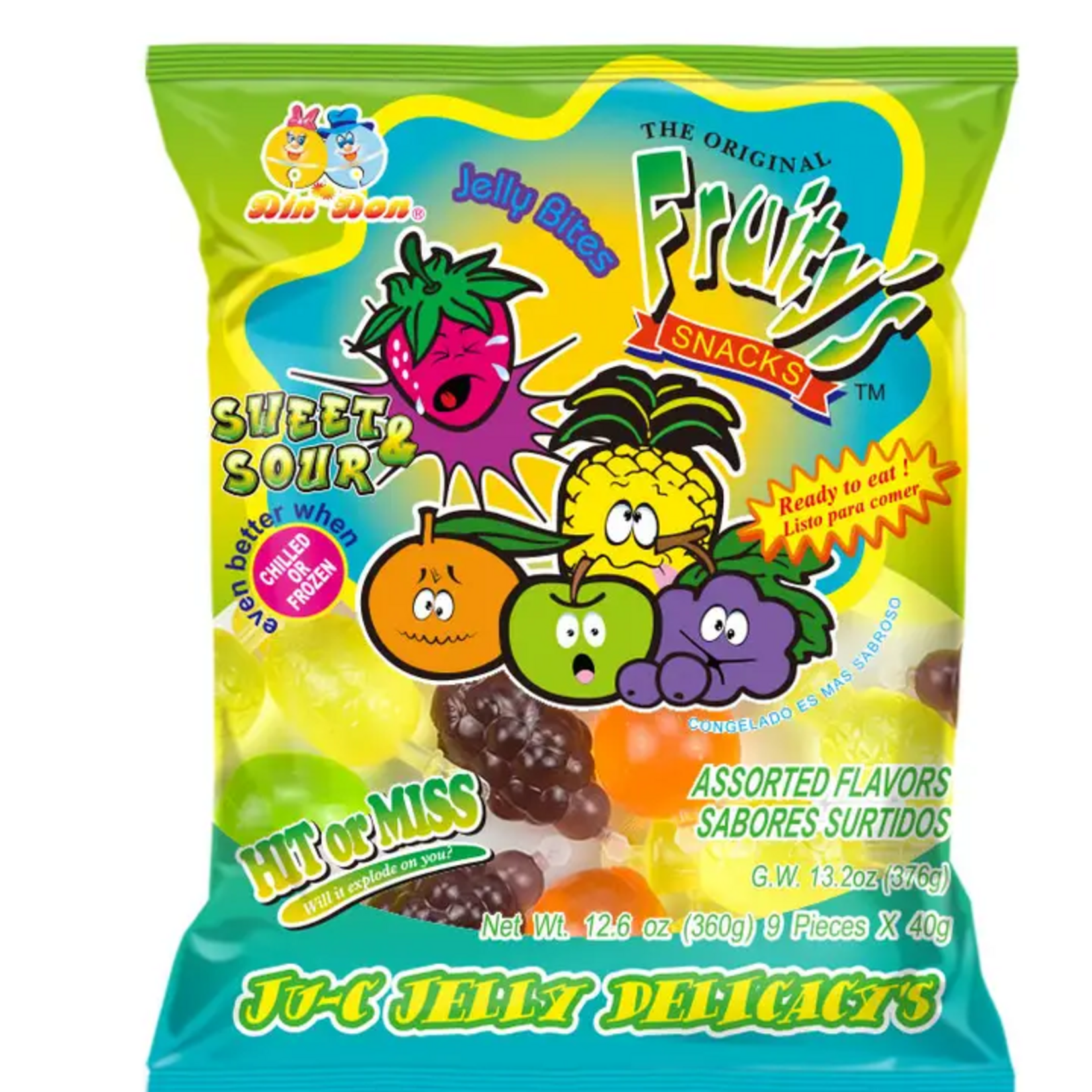 Fruity's Ju-C Jellies Sweet & Sour 12.6oz