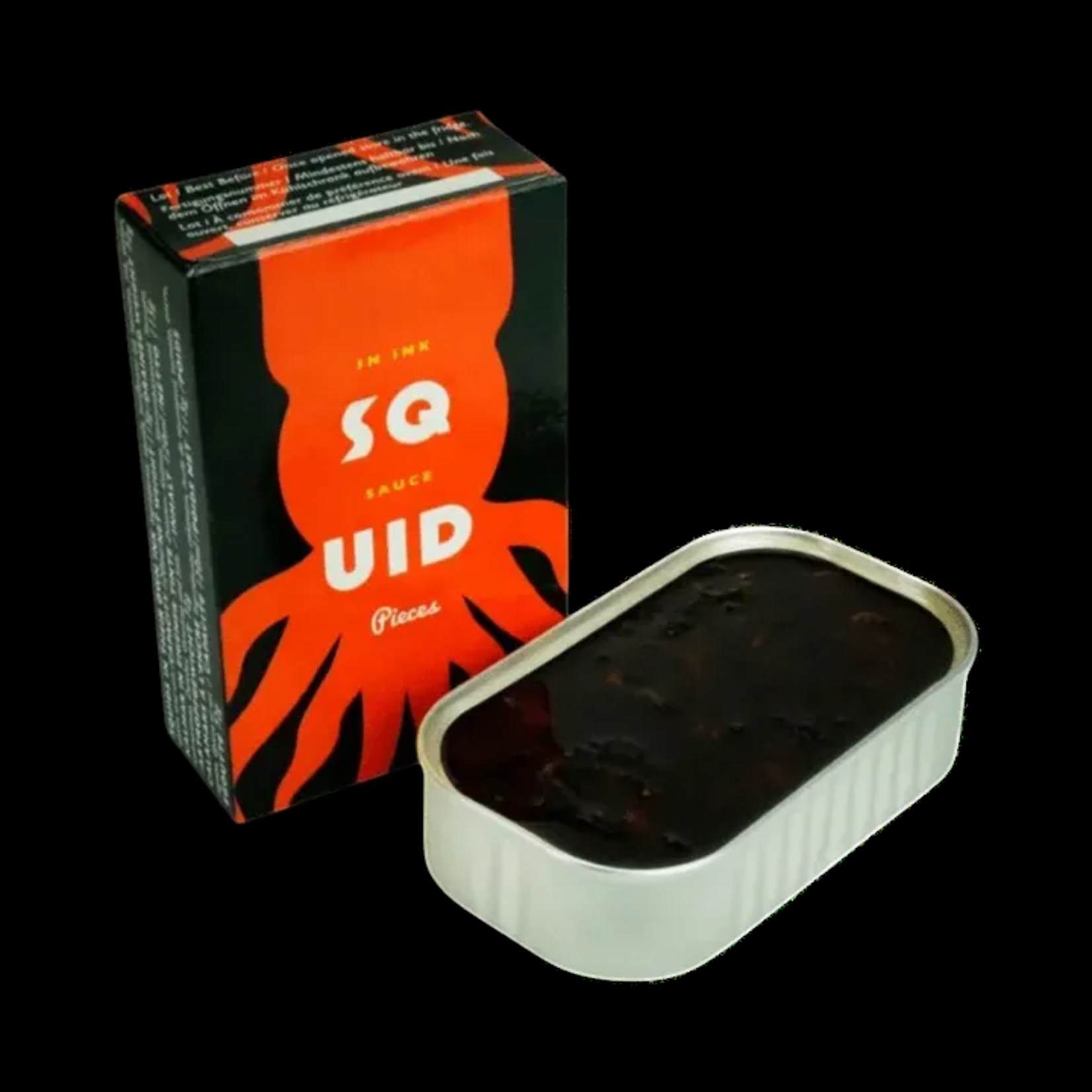 Don Gastronom Squid Pieces in Ink Sauce 3.8oz
