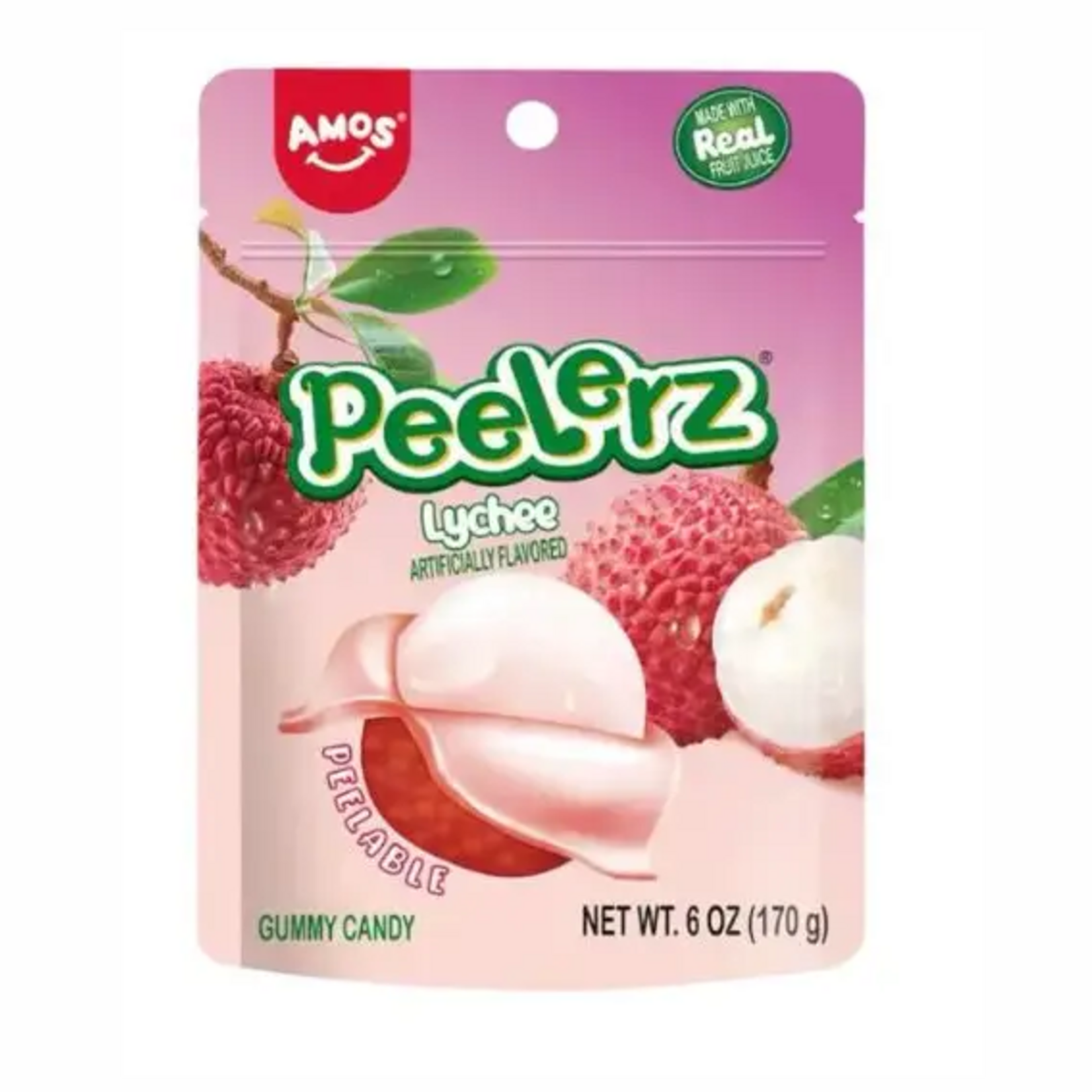 Grandpa Joes Amos Peelerz Lychee, 6oz Bag