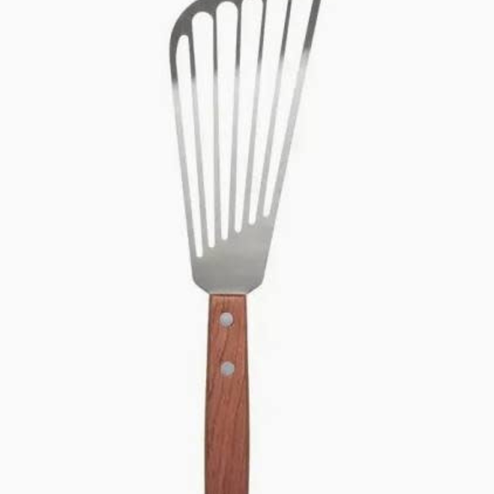Harold Import Co. SPATULA SLOTTED WD HANDLE