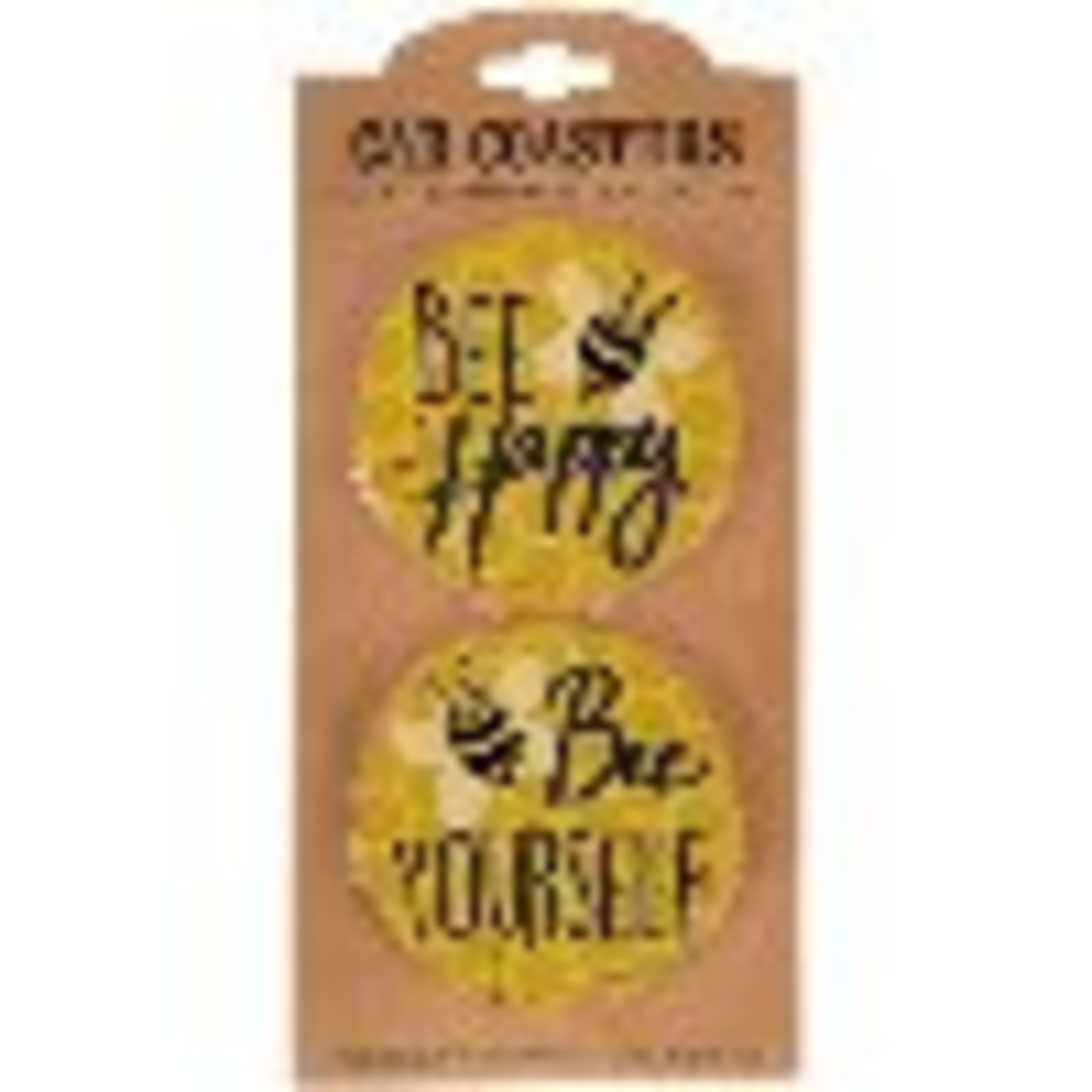 "Bee" Car Coaster Set (2pc)