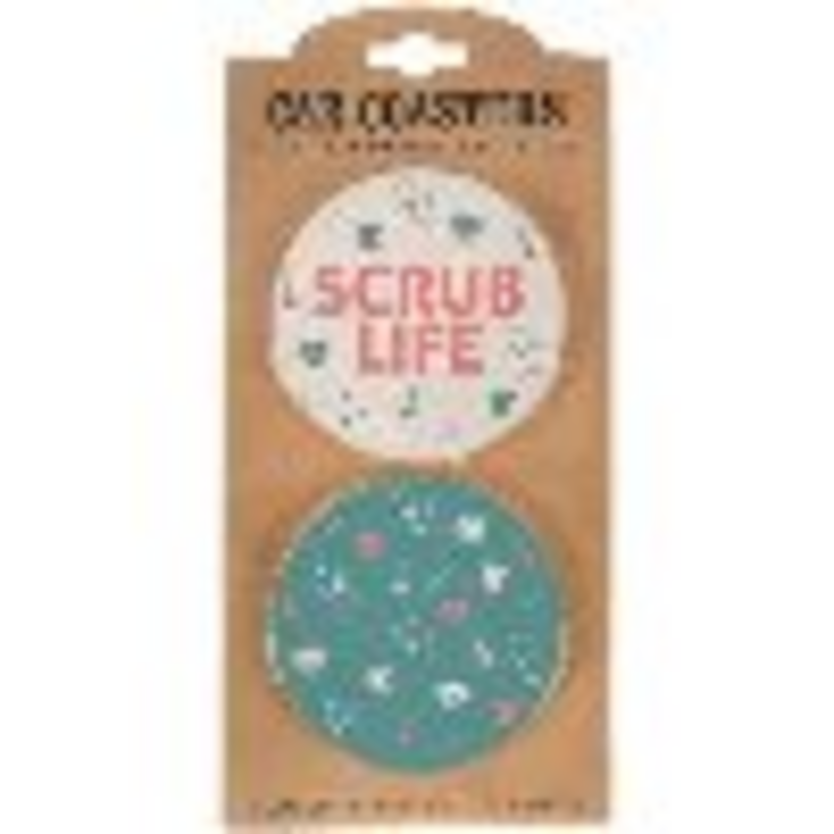 "Scrub Life" Car Coaster Set (2pc)