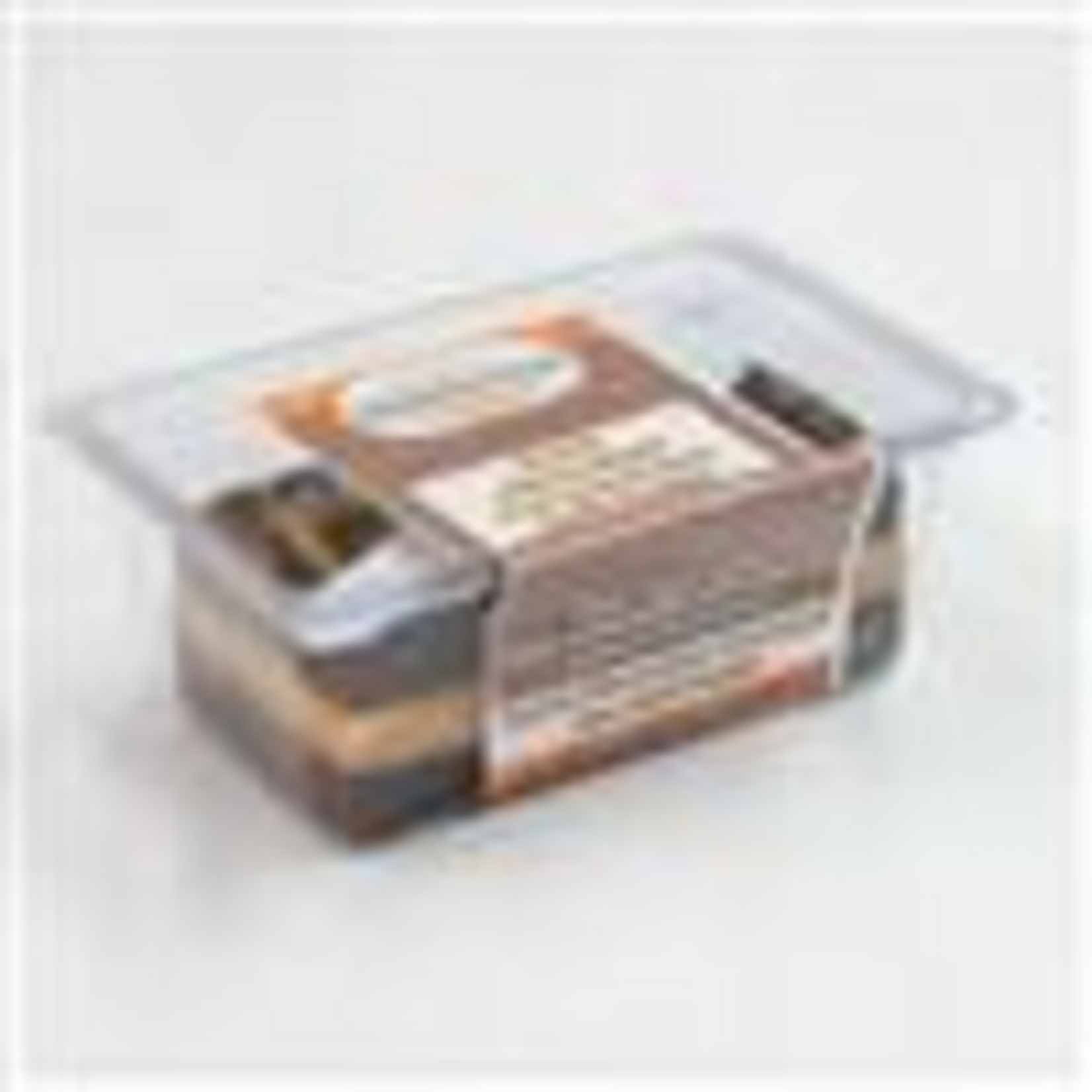 Valley Fudge Dark Chocolate Caramel Sea Salt Fudge 8oz Packaged