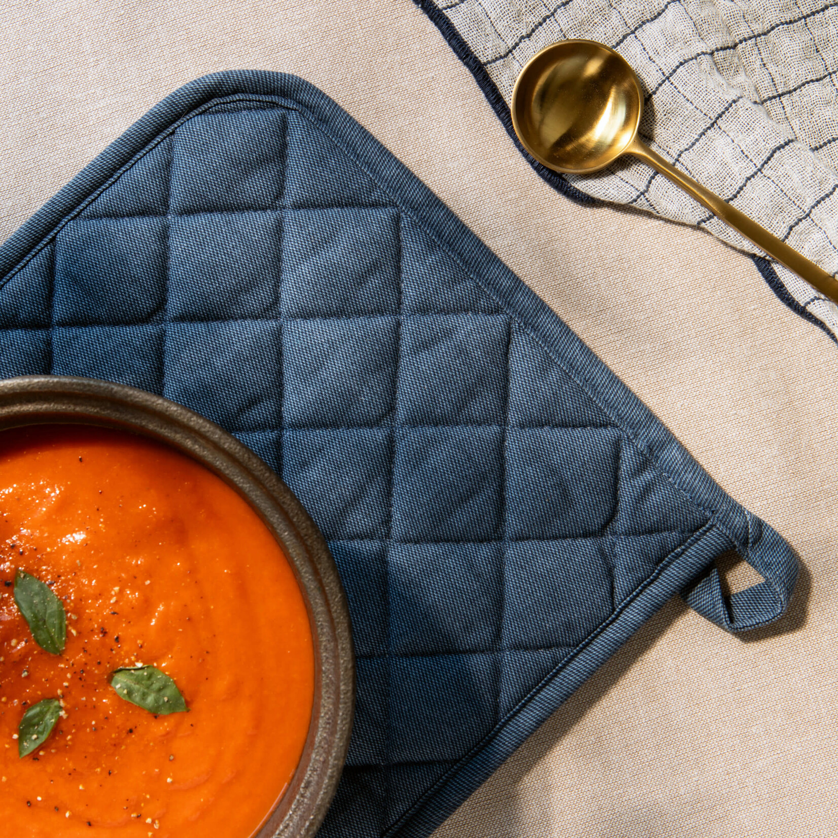 Danica Brands Pot Holder - Stonewash Midnight | Danica Brands