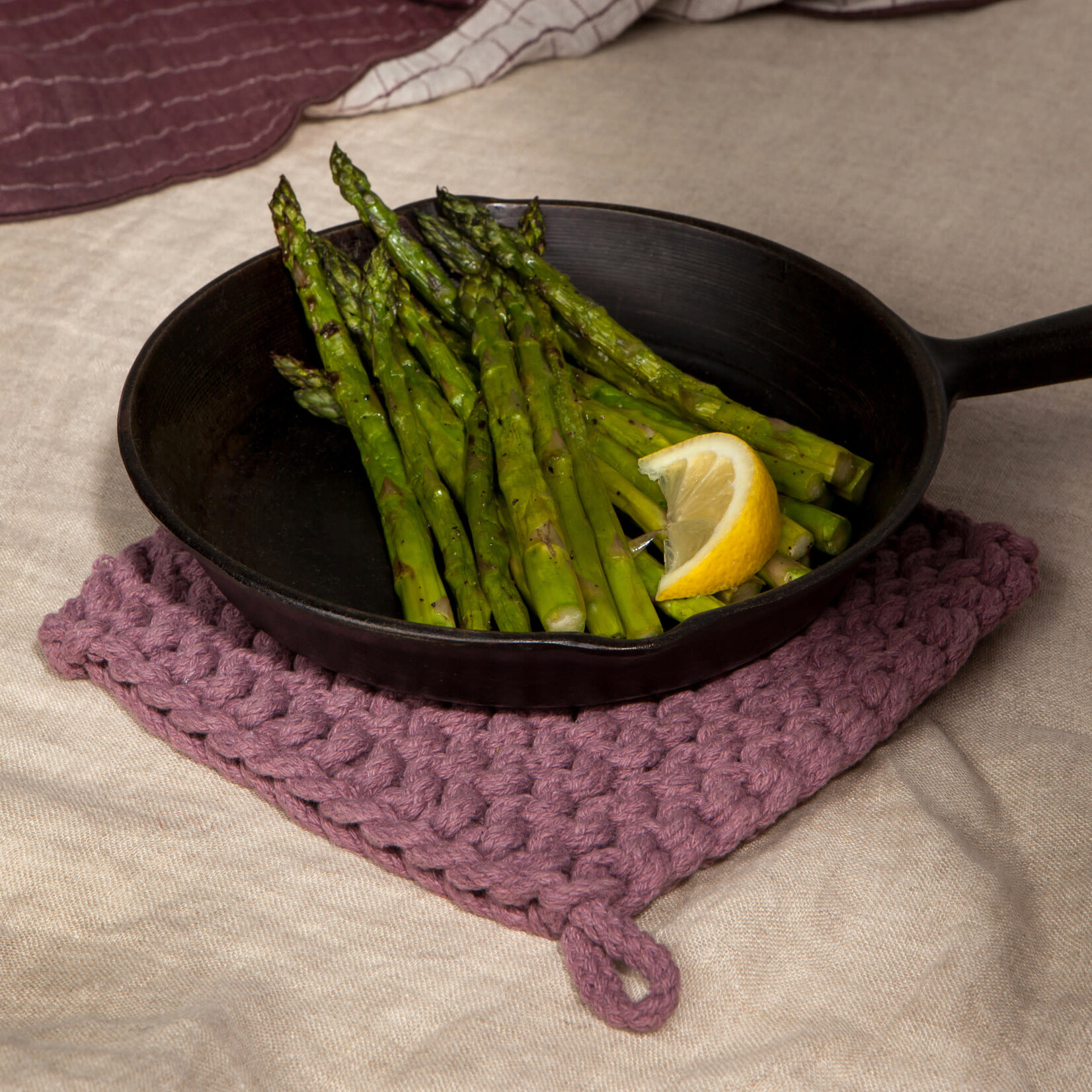 Danica Brands Knit Potholder - Ash Plum | Danica Brands