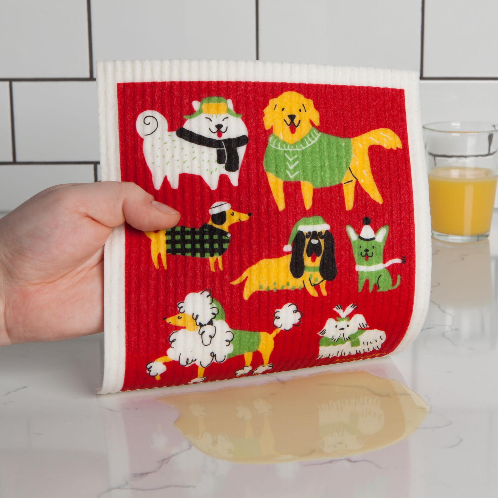 Danica Brands Swedish Dishcloth - Yule Dogs | Danica Brands