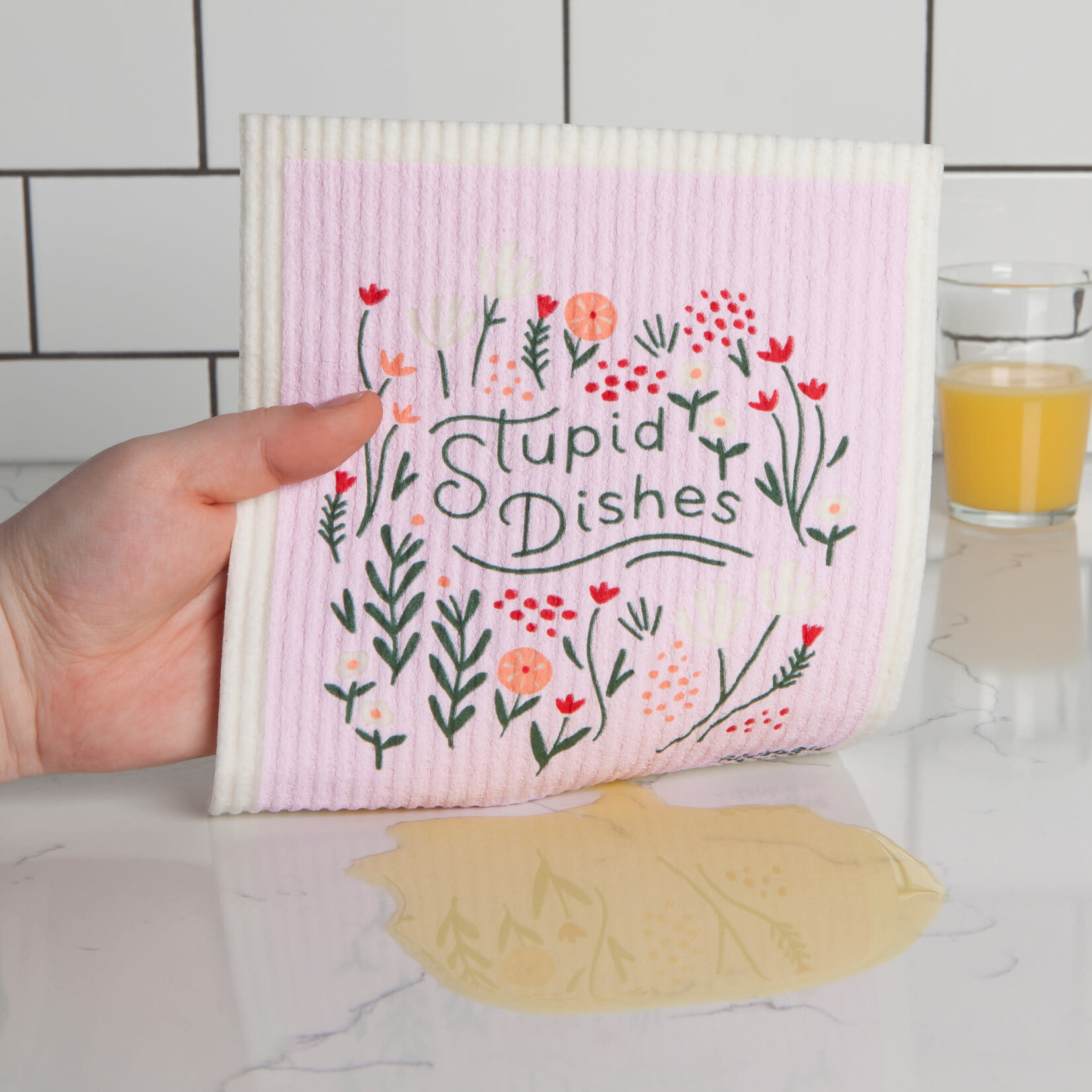Danica Brands Swedish Dishcloth - Stupid Dishes | Danica Brands