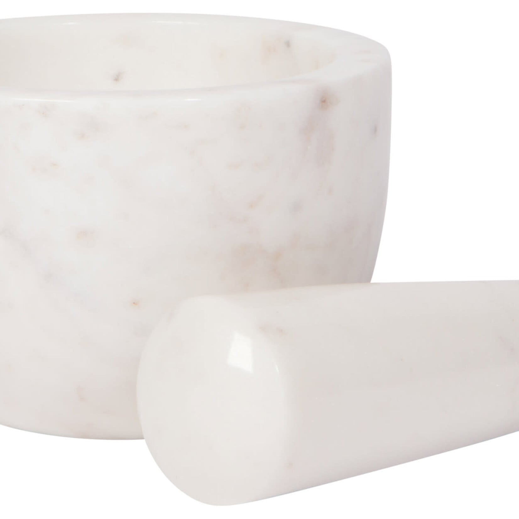 Danica Brands Mortar and Pestle Marble White | Danica Brands