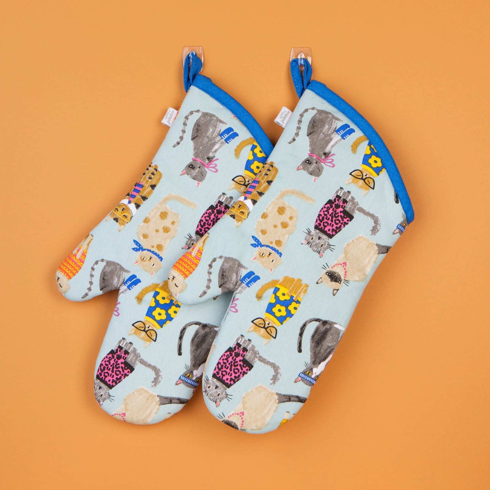 Danica Brands Oven Mitts Set of 2 - Feline Fine | Danica Brands