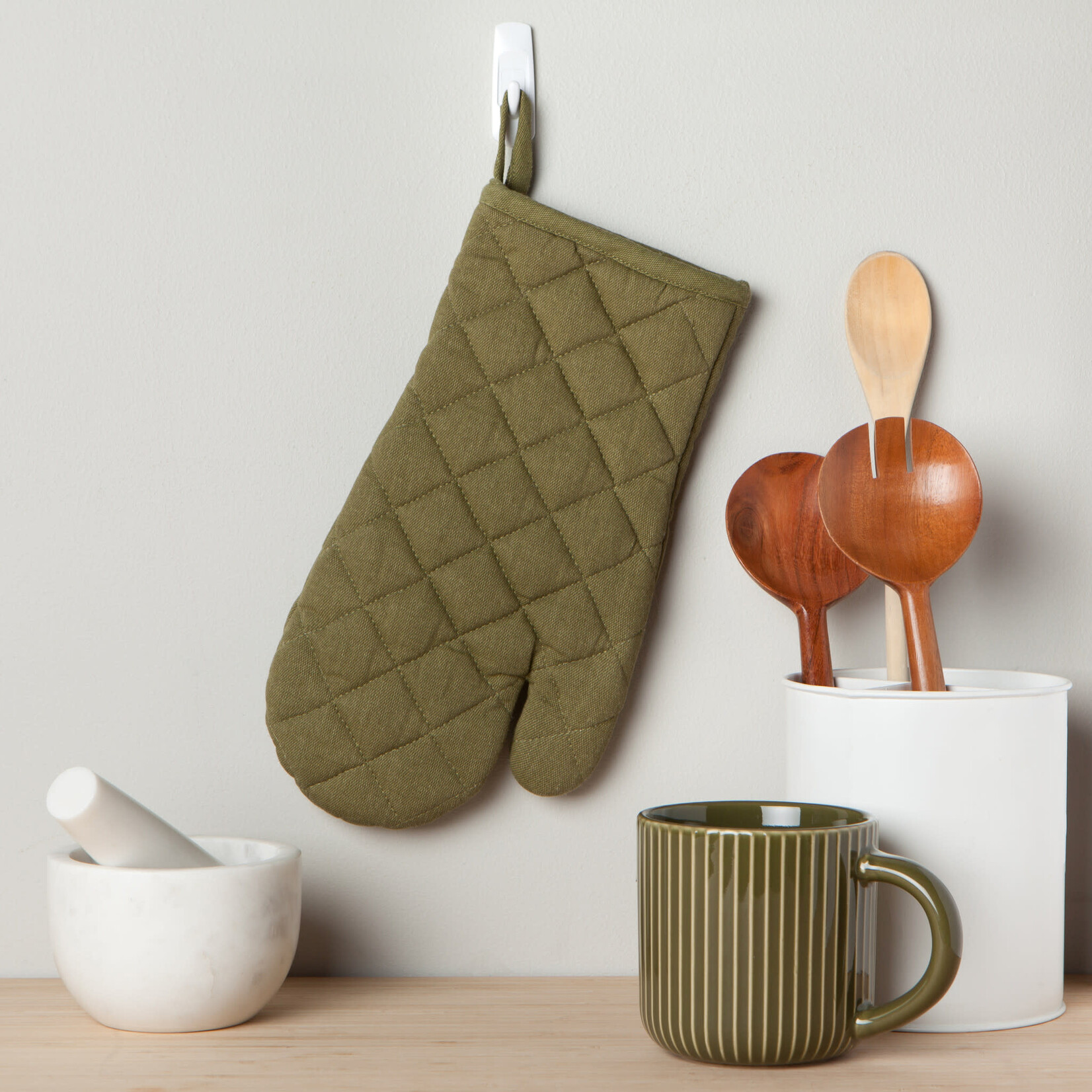 Danica Brands Mitt - Stonewash Olive Branch | Danica Brands
