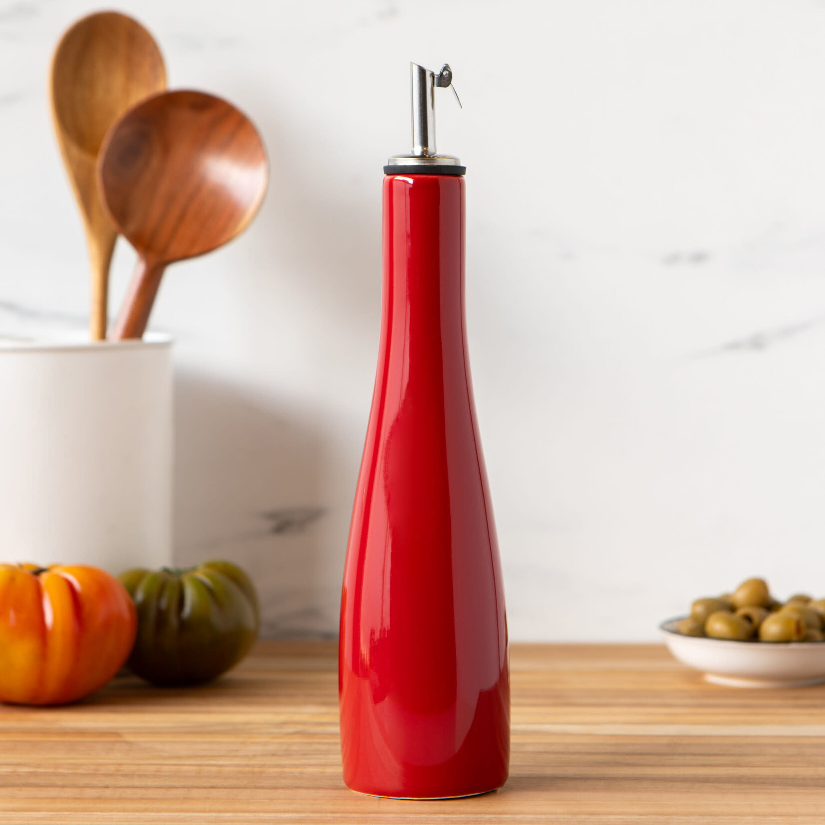 Danica Brands Ceramic Cruet - Red | Danica Brands