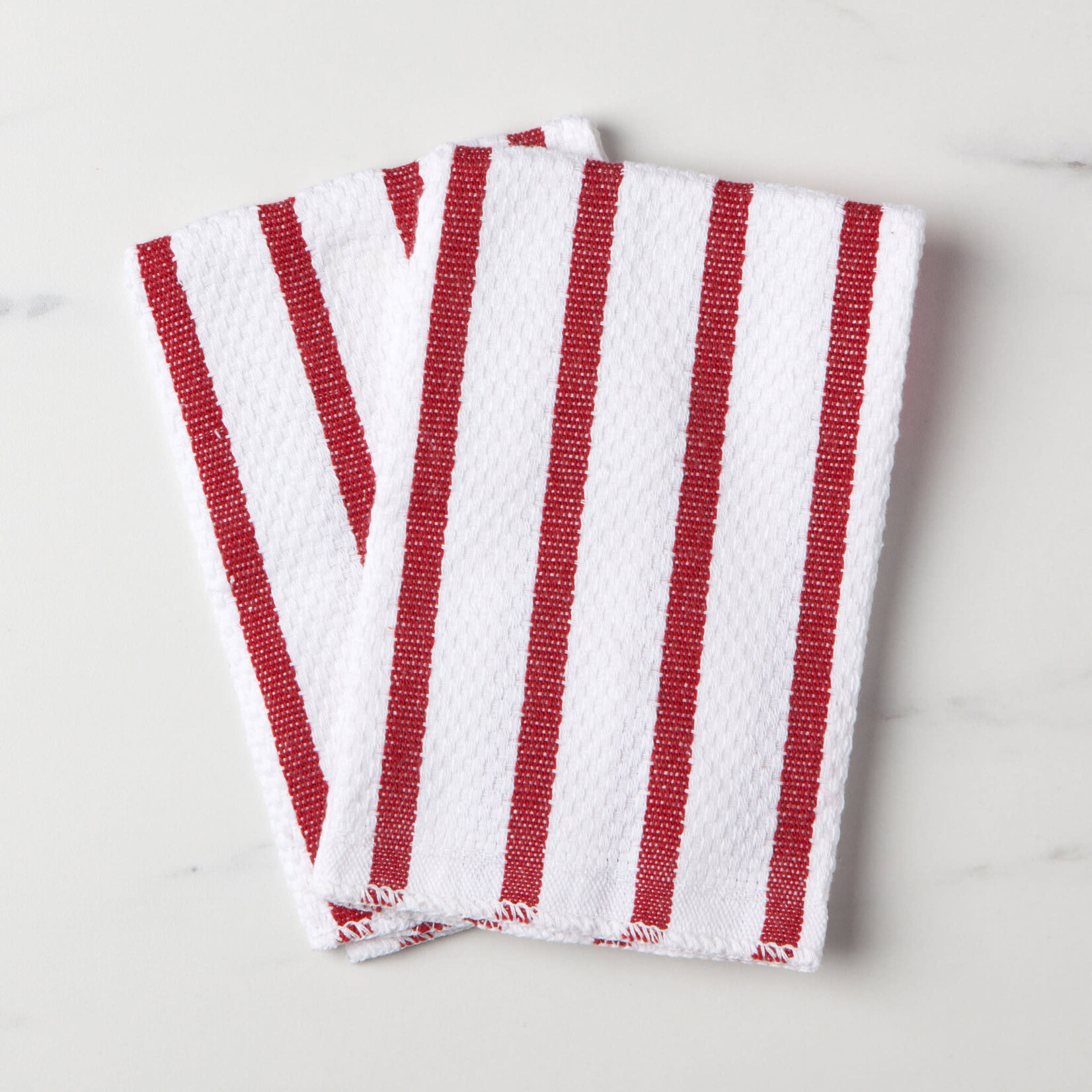 Danica Brands Dishcloth Set/2 - Basketweave Red | Danica Brands