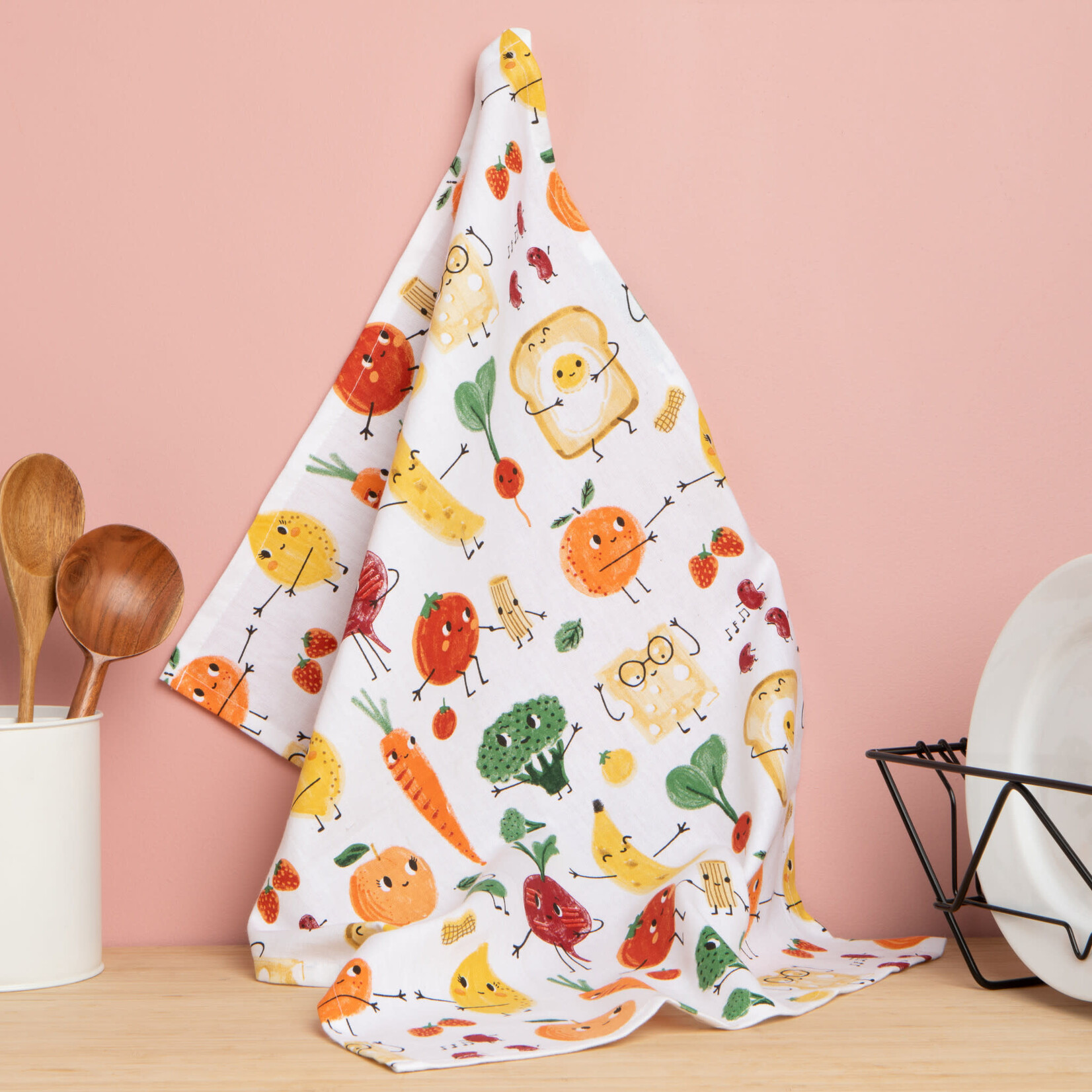 Danica Brands Tea Towel - Printed Funny Food | Danica Brands