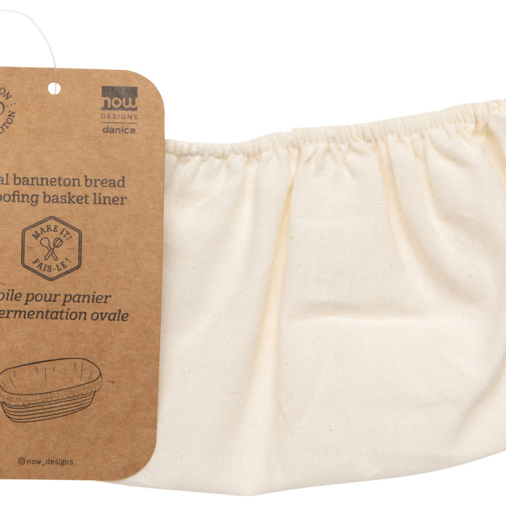 Danica Brands Natural Cotton Liner Oval - Banneton | Danica Brands