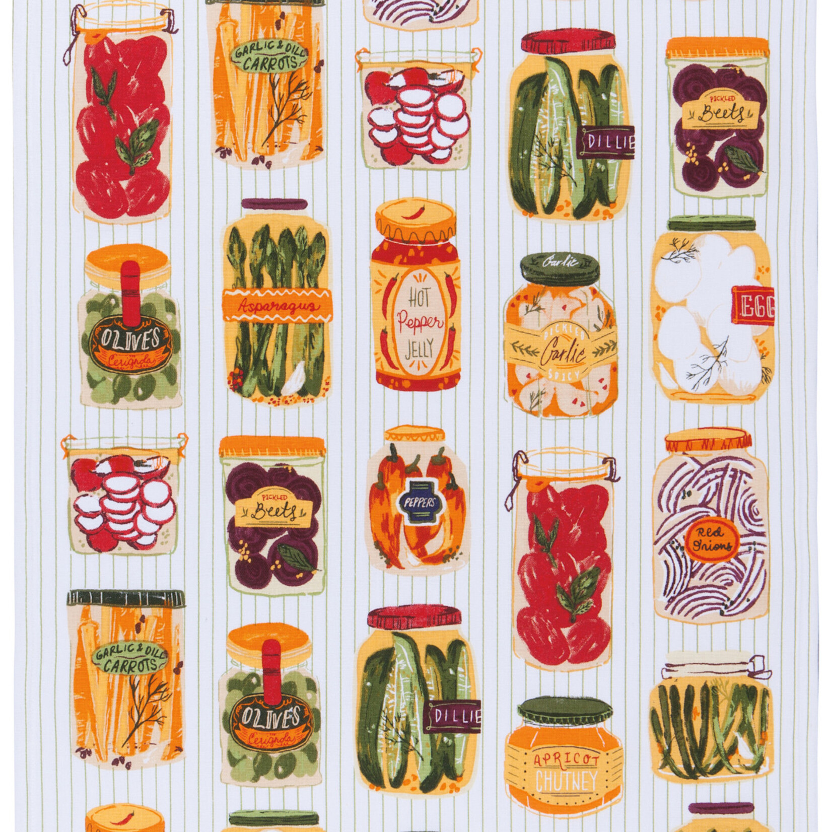 Danica Brands Tea Towel S/2 - Pickling | Danica Brands