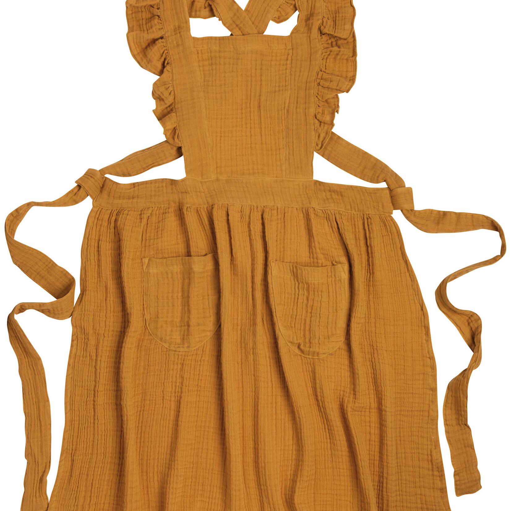 Danica Brands Ada Apron - Saffron | Danica Brands