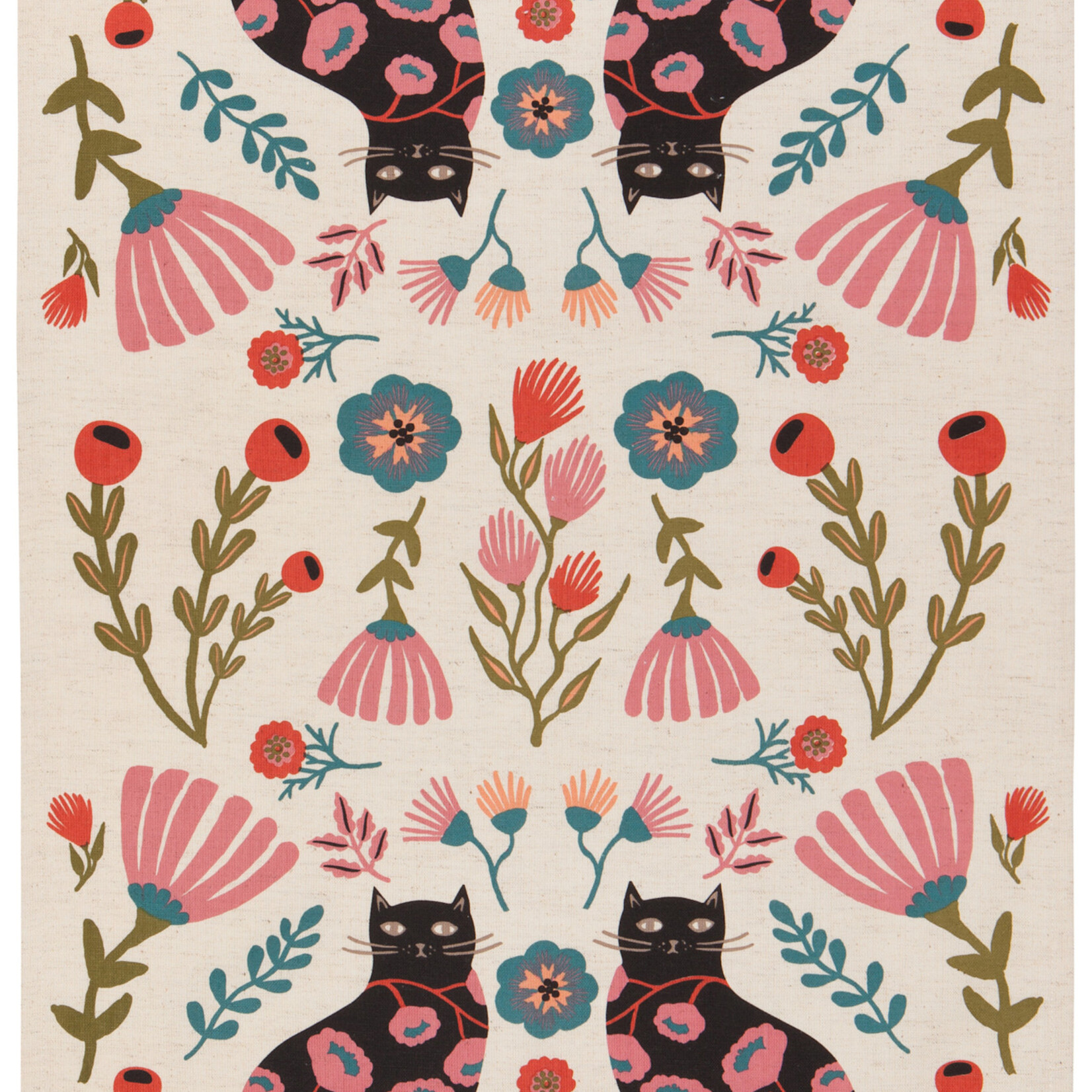 Danica Brands Tea Towel S/2 - Catbloom | Danica Brands