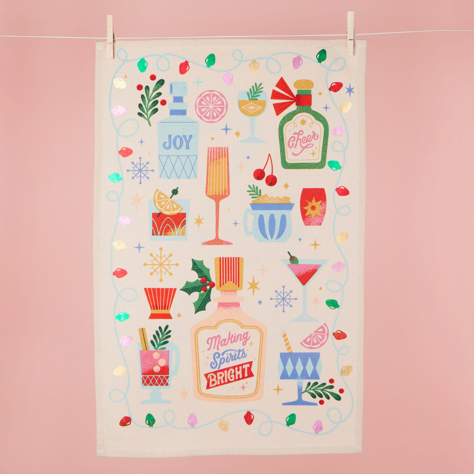 Danica Brands Dishtowel - Spirits Bright | Danica Brands