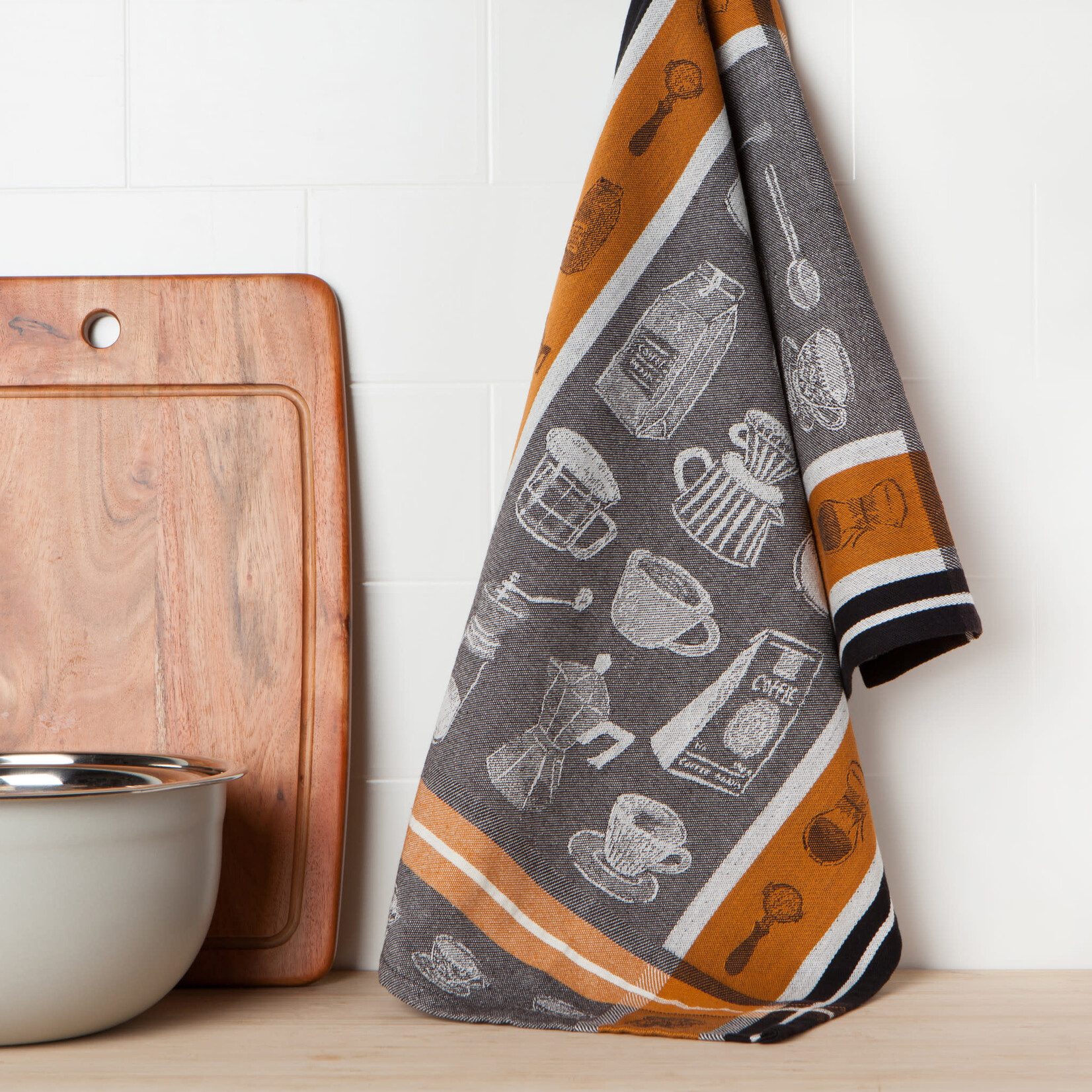 Danica Brands Dishtowel, Jacq - Coffee Break | Danica Brands