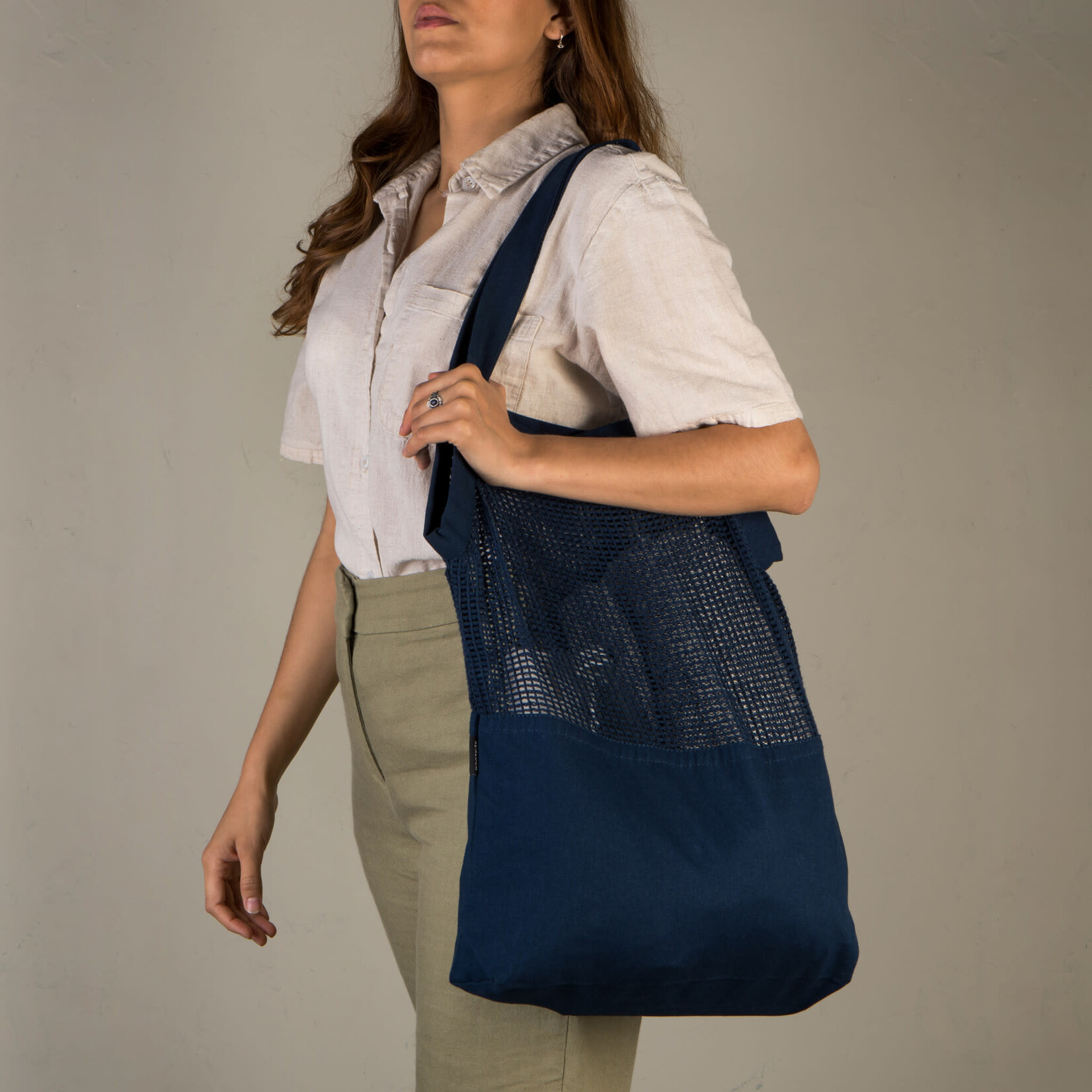 Danica Brands Mercado Tote Bag - Midnight Blue | Danica Brands