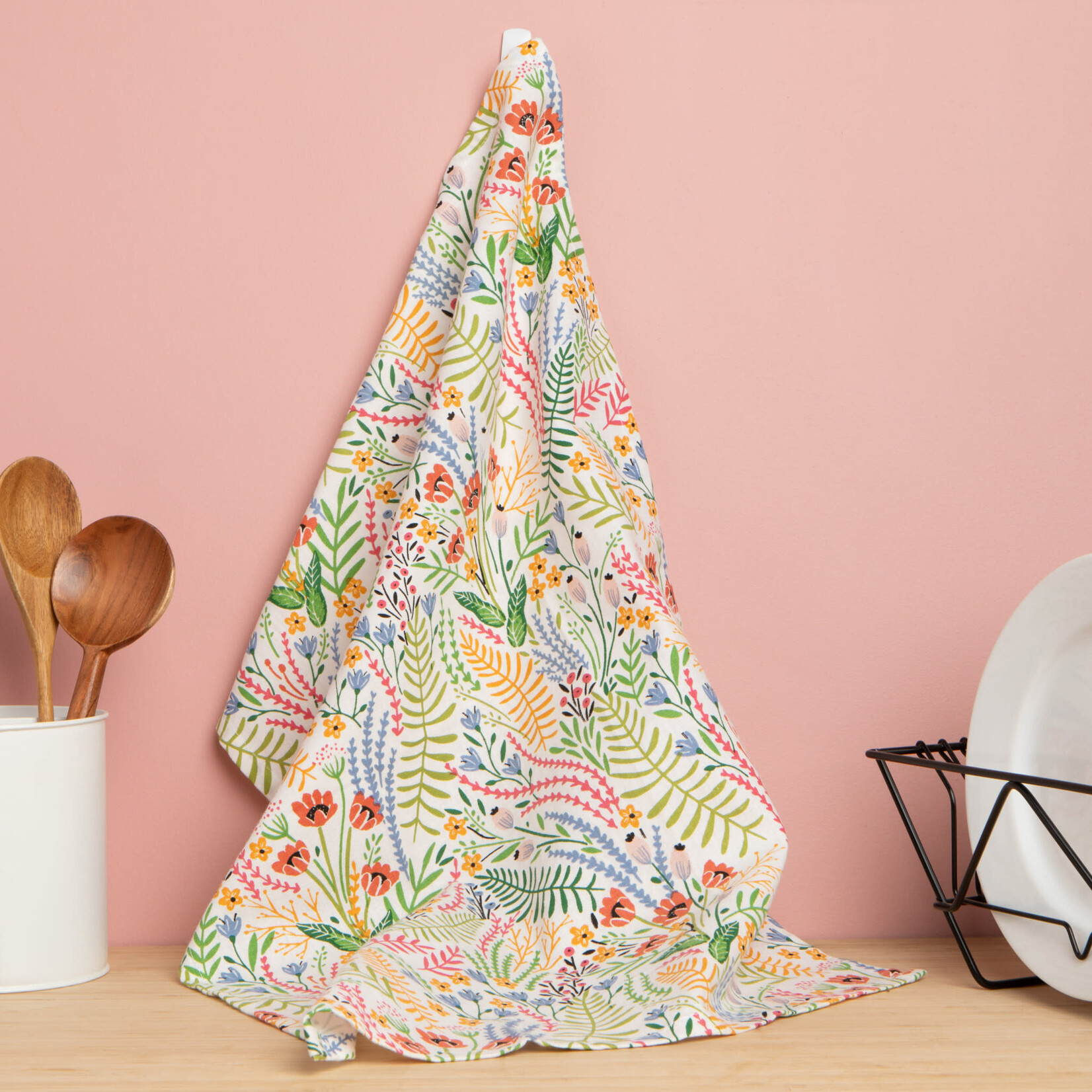 Danica Brands Tea Towel - Printed Bouquet | Danica Brands