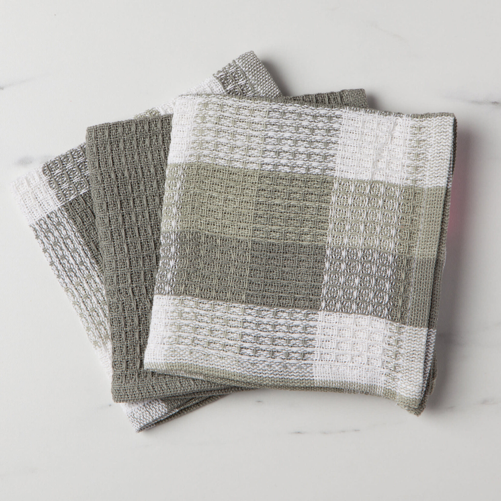 Danica Brands Dishcloth Set/3 - Check London Gray | Danica Brands