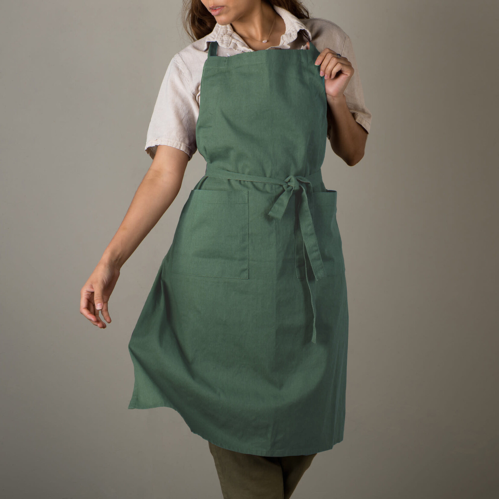 Danica Brands Apron - Stonewash Jade | Danica Brands