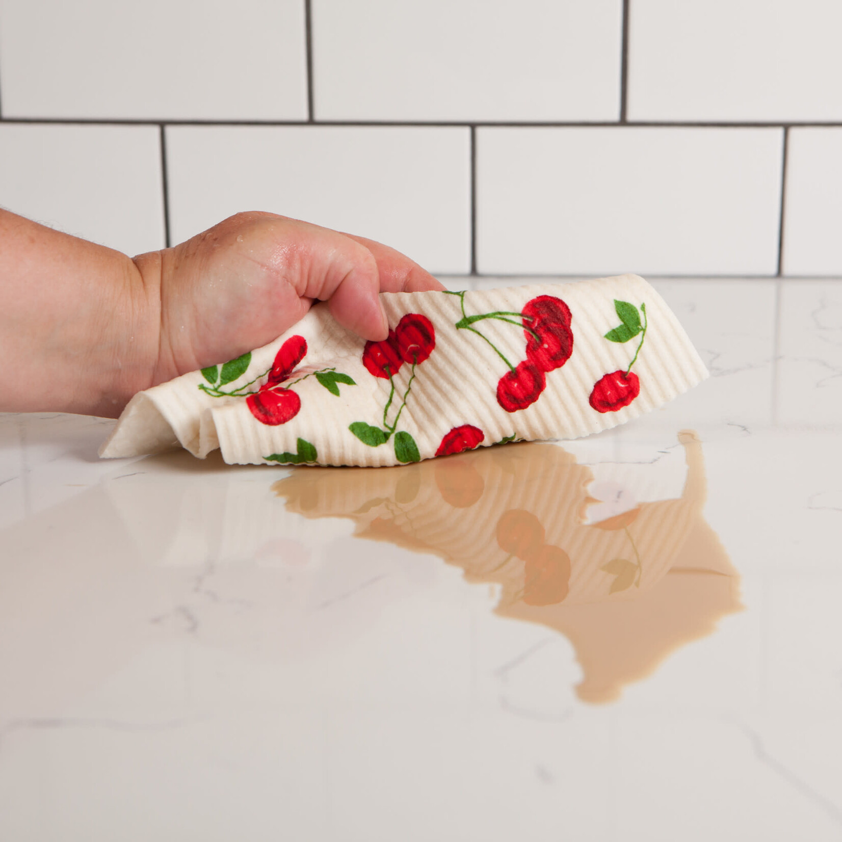Danica Brands Swedish Dishcloth - Cherries | Danica Brands