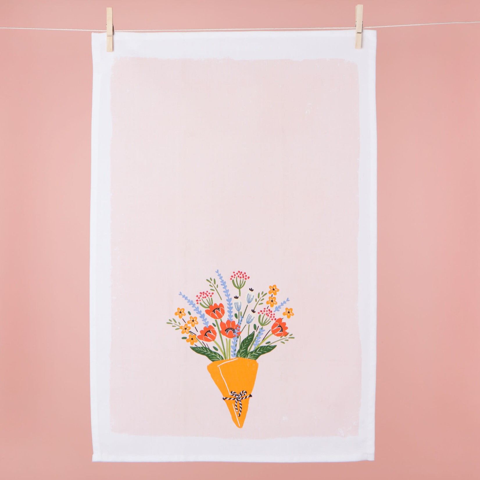 Danica Brands Tea Towel - Deco Bouquet